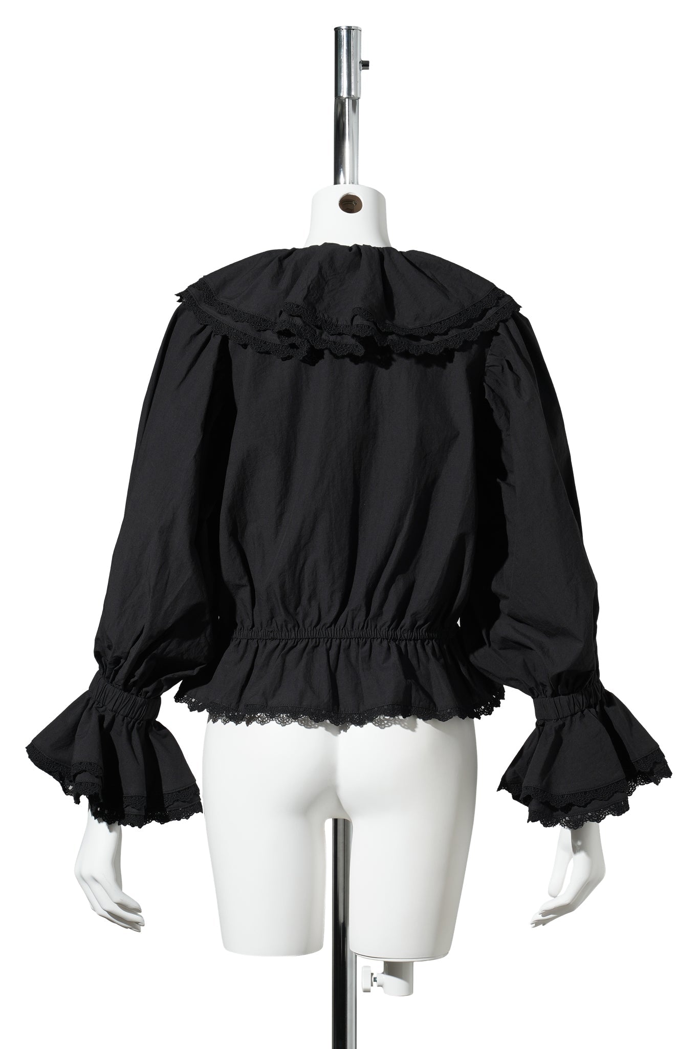 BOUDOIR BLOUSE / BLACK