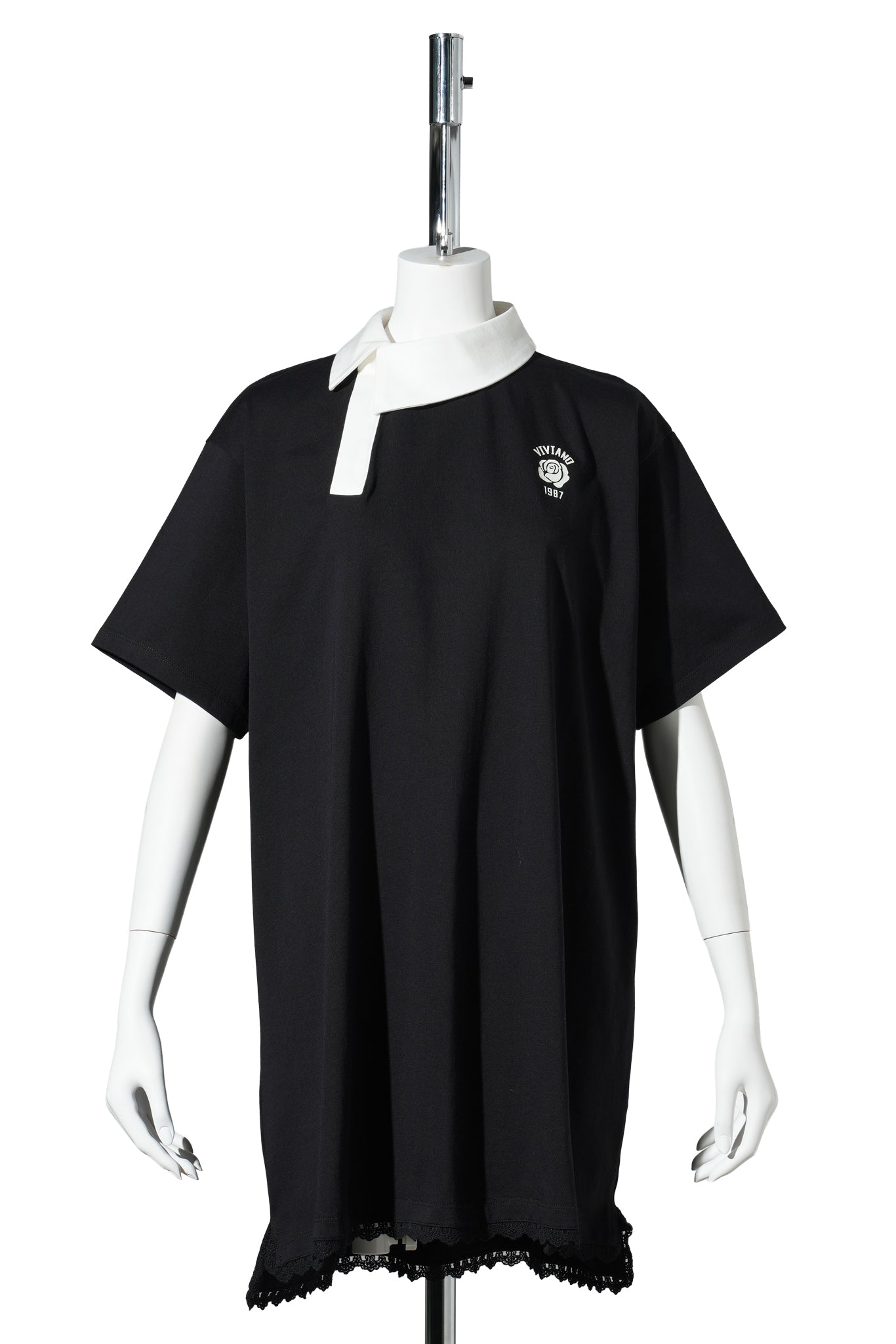 CIRCOLO LONG RUGBY SHIRT / BLACK