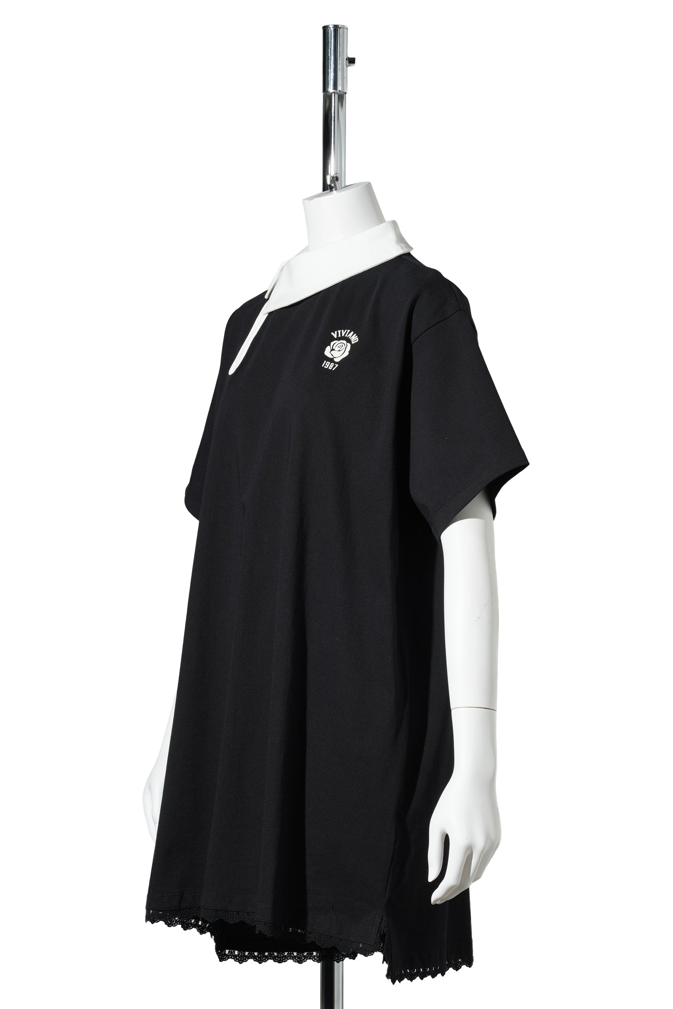 CIRCOLO LONG RUGBY SHIRT / BLACK