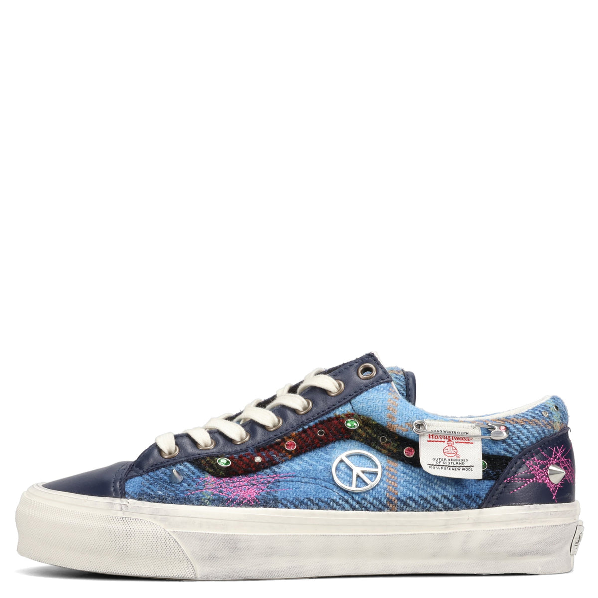 LX OLD SKOOL 36 / HARRIS TWEED NAVY/MULTI