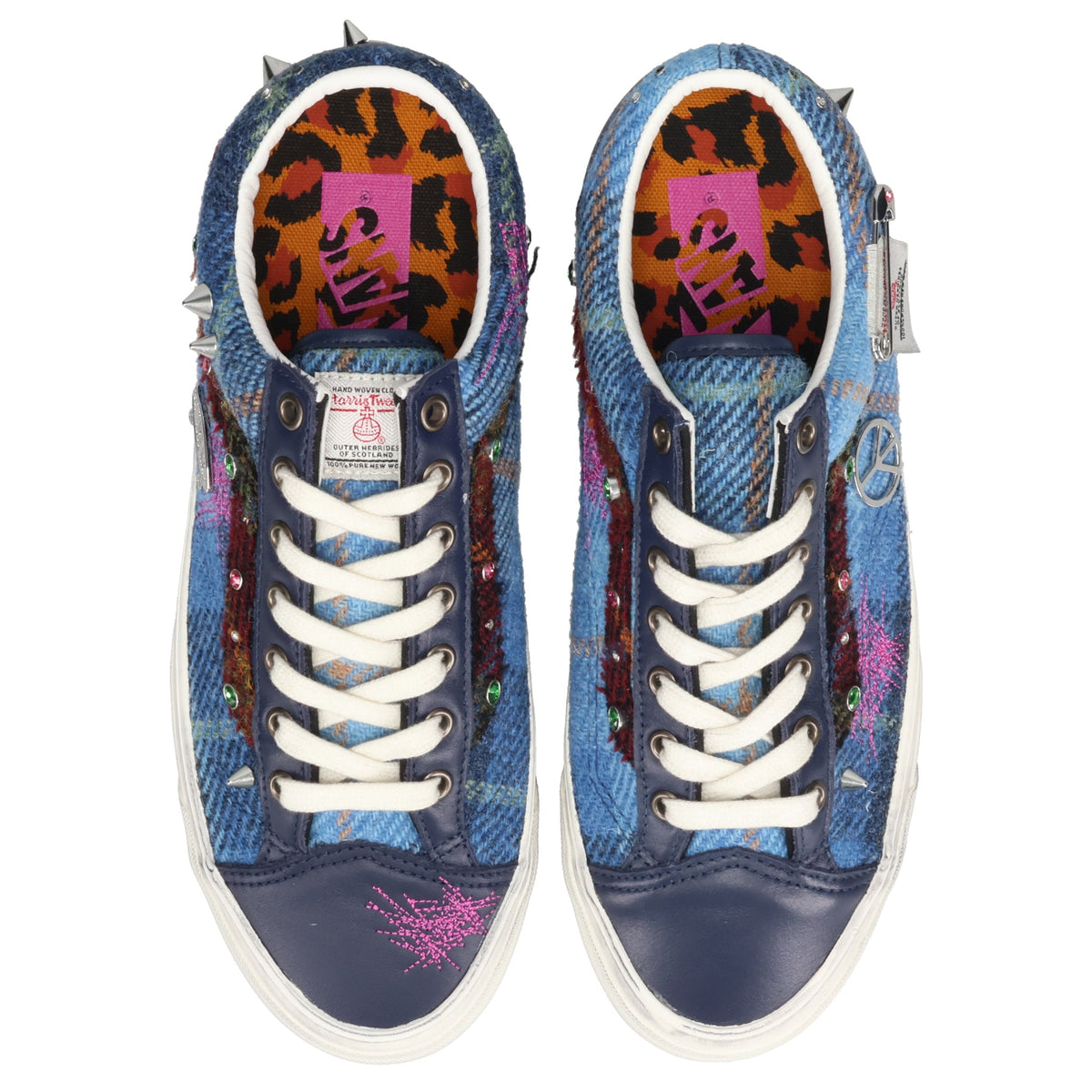 LX OLD SKOOL 36 / HARRIS TWEED NAVY/MULTI