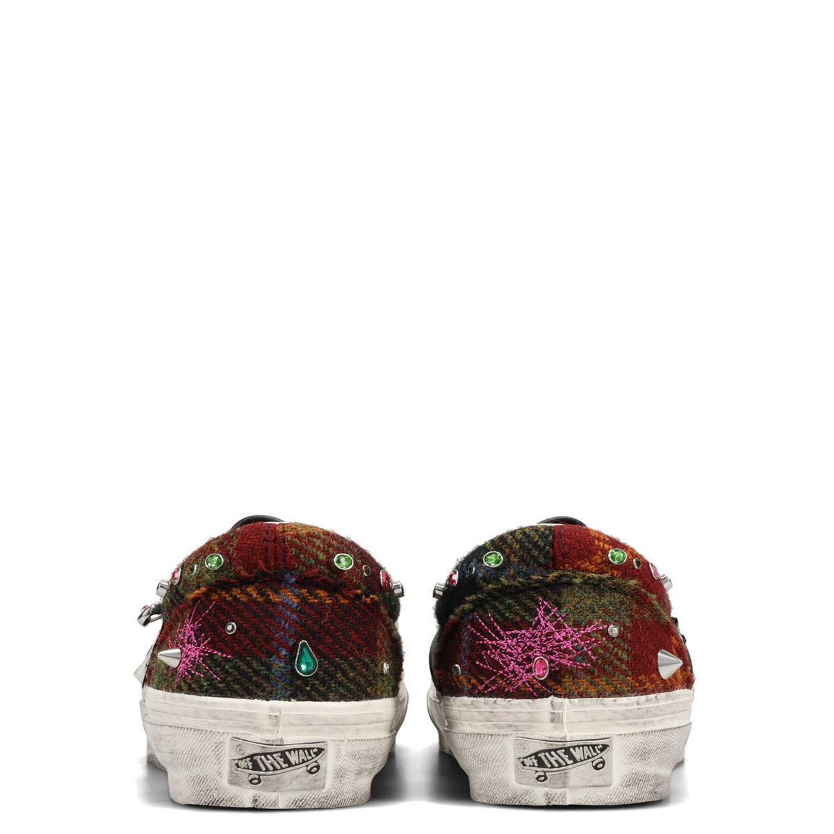 LX CLASSIC SLIP ON 98 / HARRIS TWEED RED/MULTI
