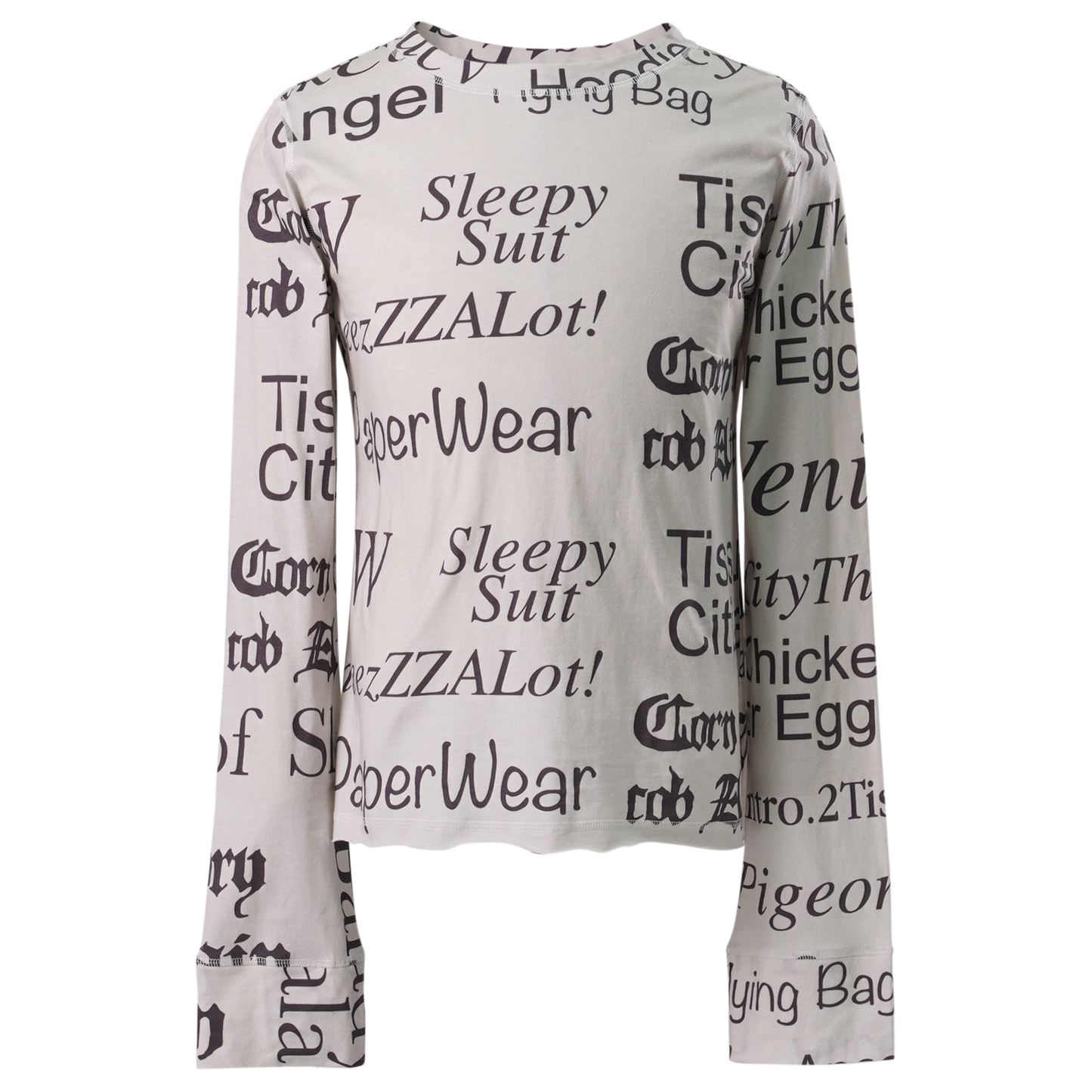 TEXT TEE / KRAFTPAPER