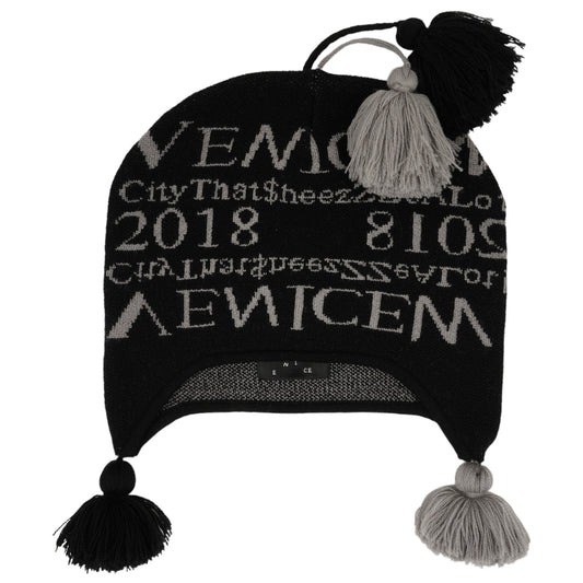 SNEEZY BEANIE / 2018 BLACK