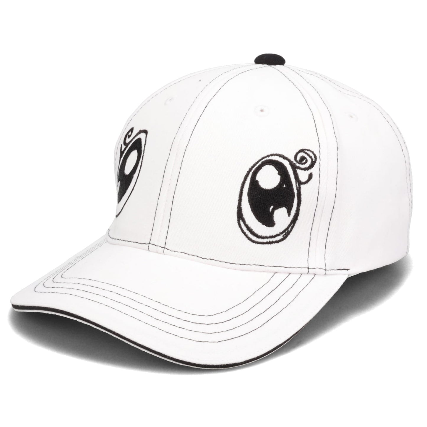 DUCK CAP / WHITE/BLACK EYES