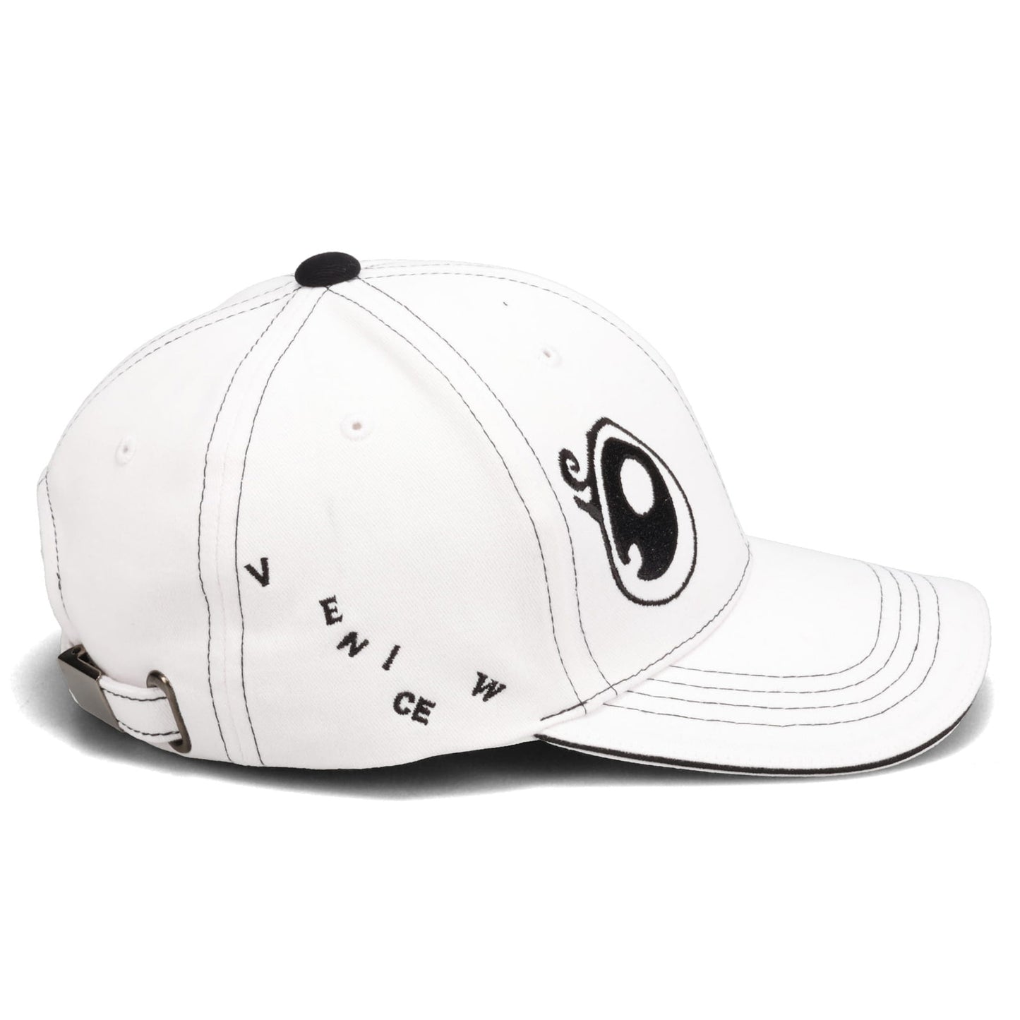 DUCK CAP / WHITE/BLACK EYES