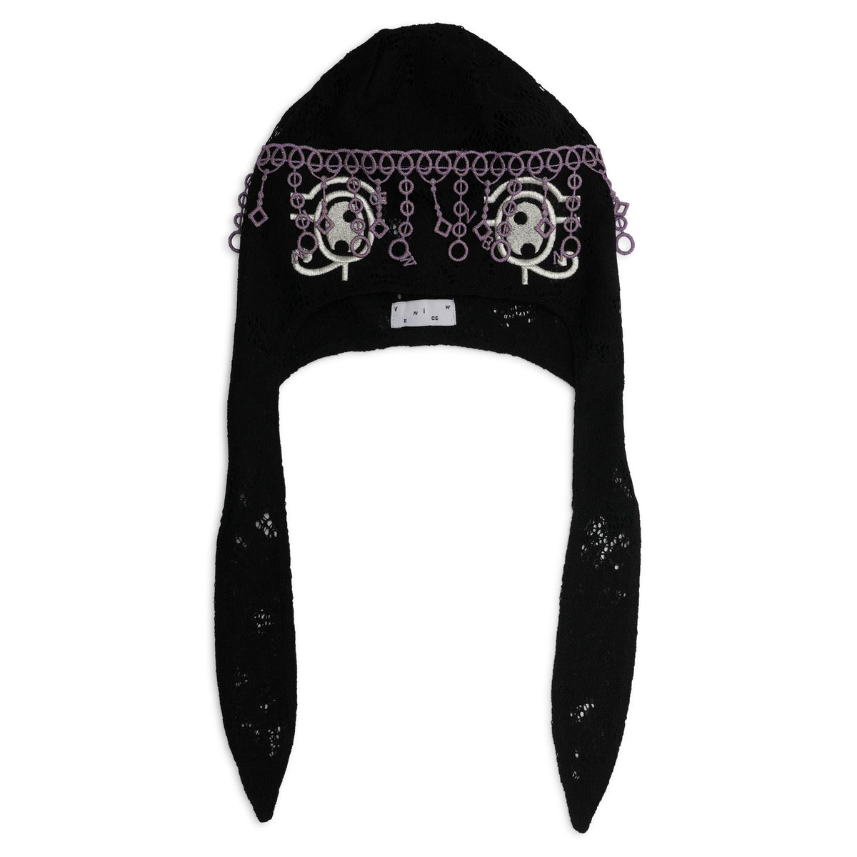 PEACOCK BEANIE / DARKNESS