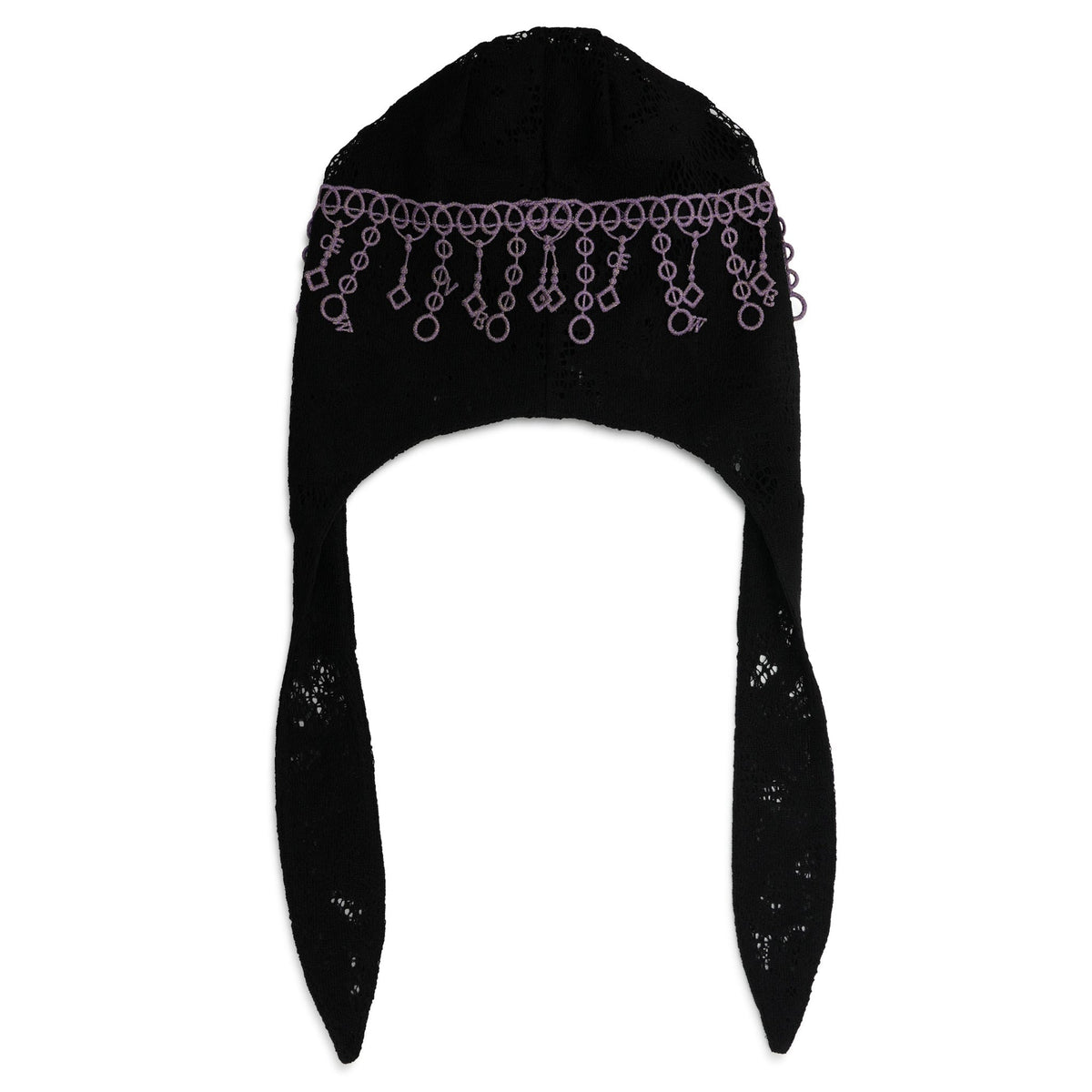 PEACOCK BEANIE / DARKNESS