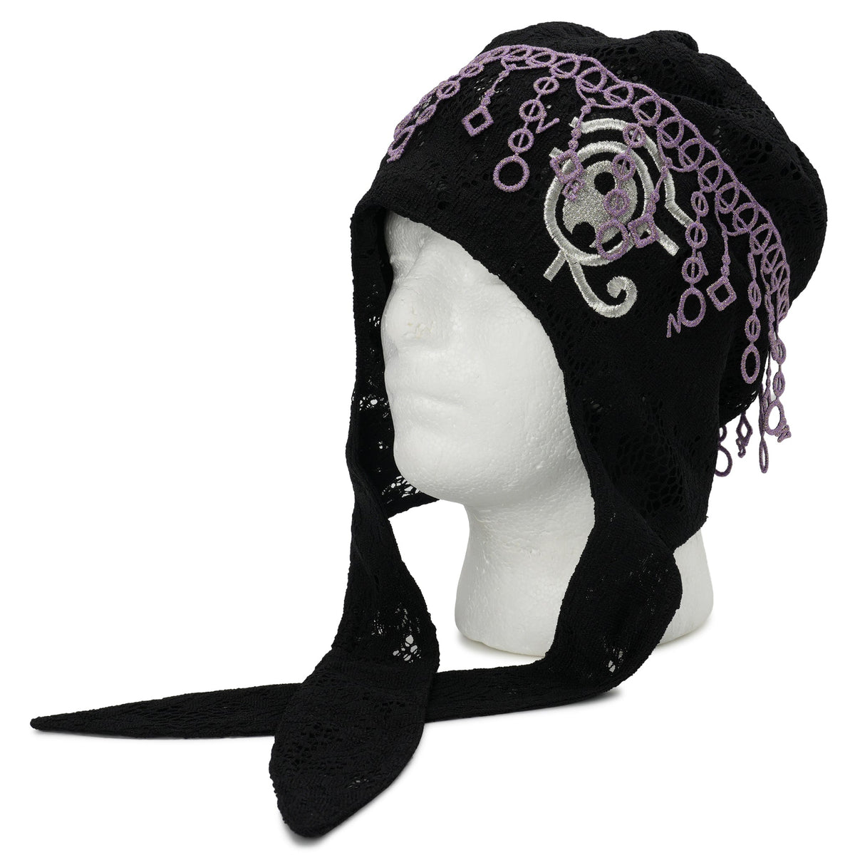 PEACOCK BEANIE / DARKNESS