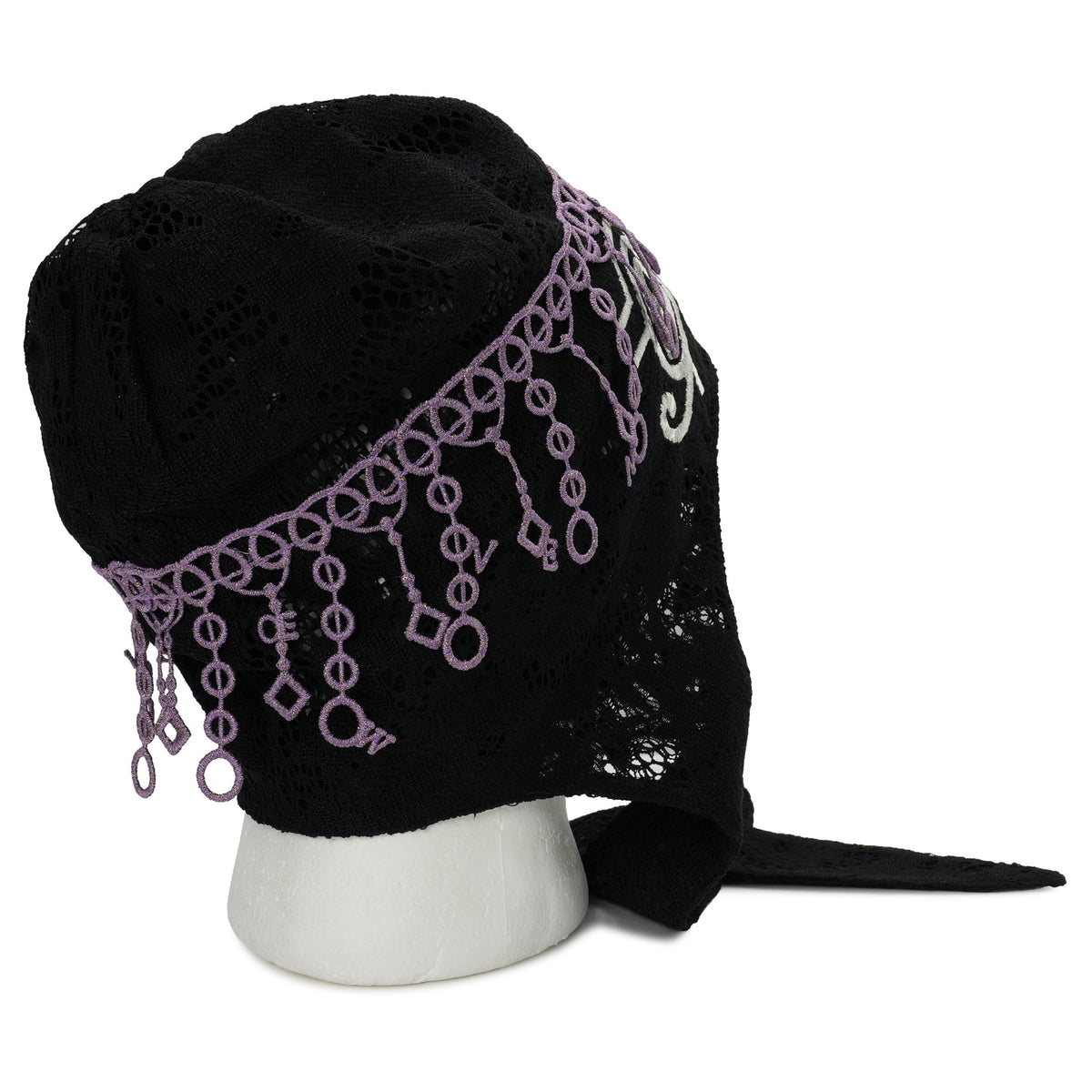 PEACOCK BEANIE / DARKNESS