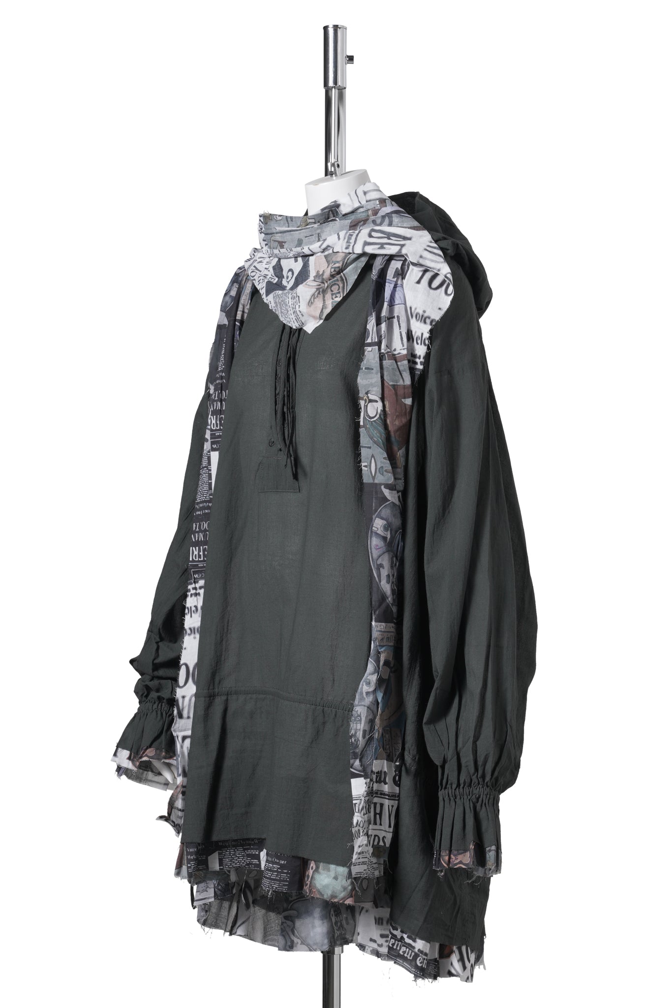PIRATE HOODIE DRESS / TIMES PRINTS
