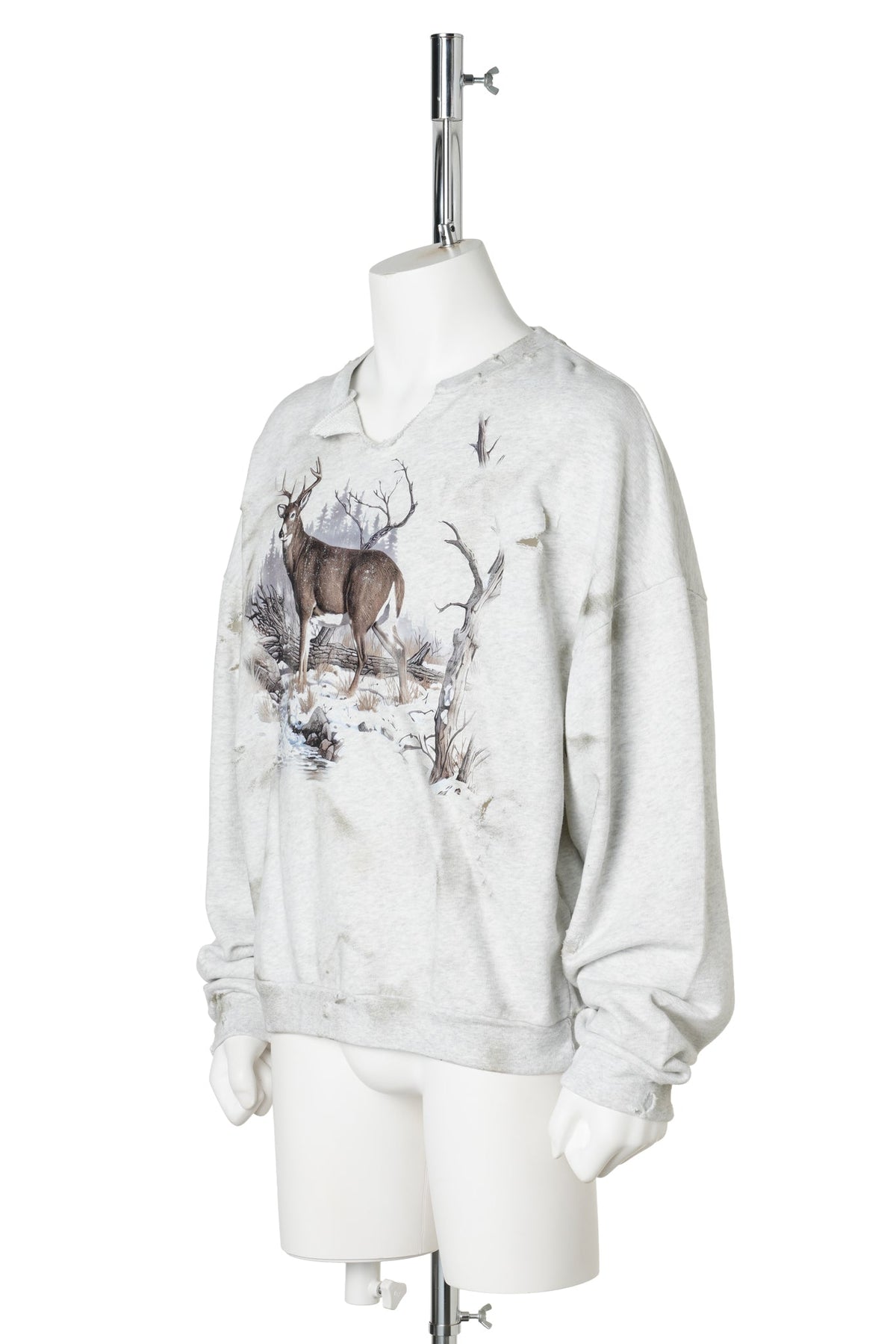 GRAPHIC SWEATSHIRT / GREY