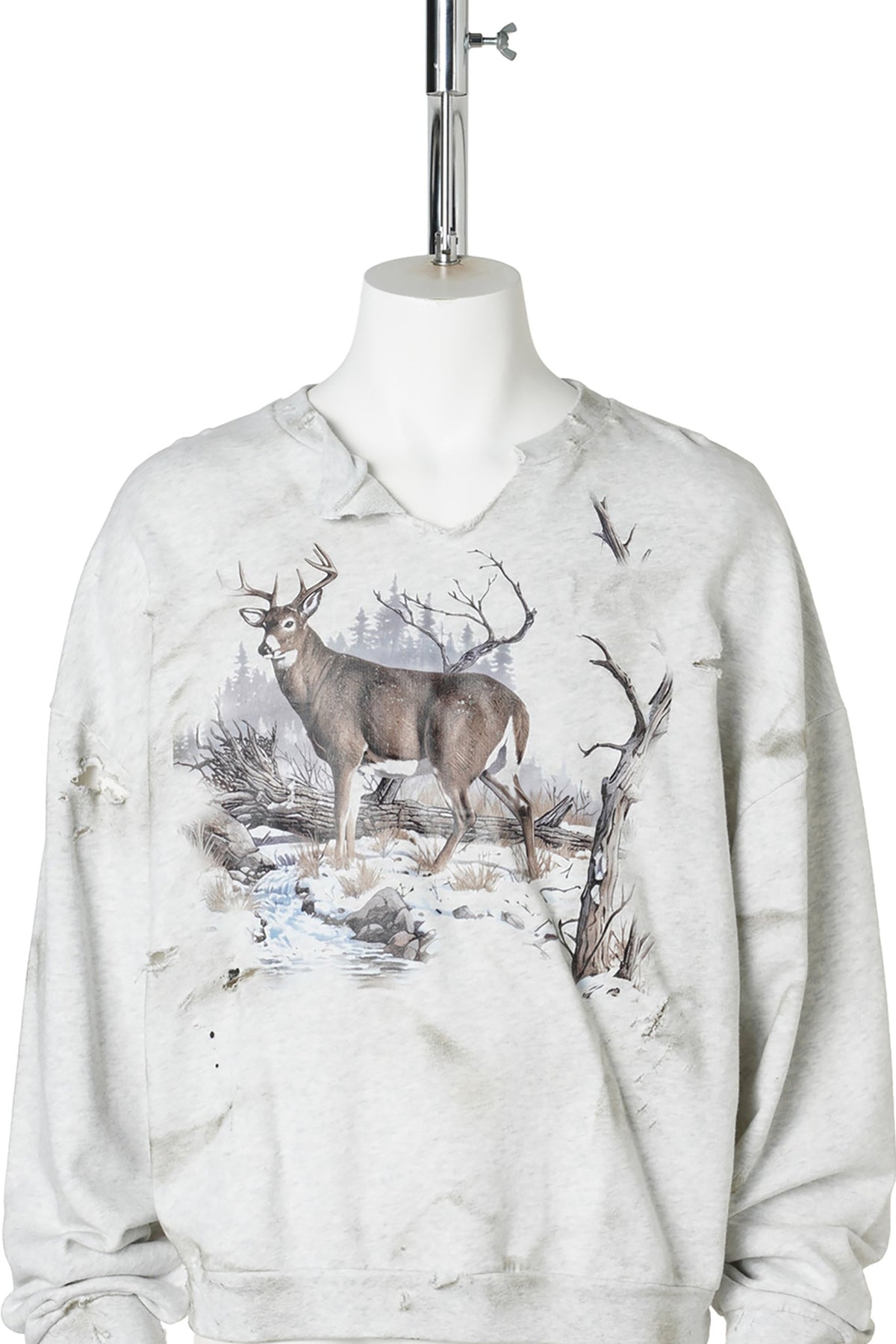 GRAPHIC SWEATSHIRT / GREY