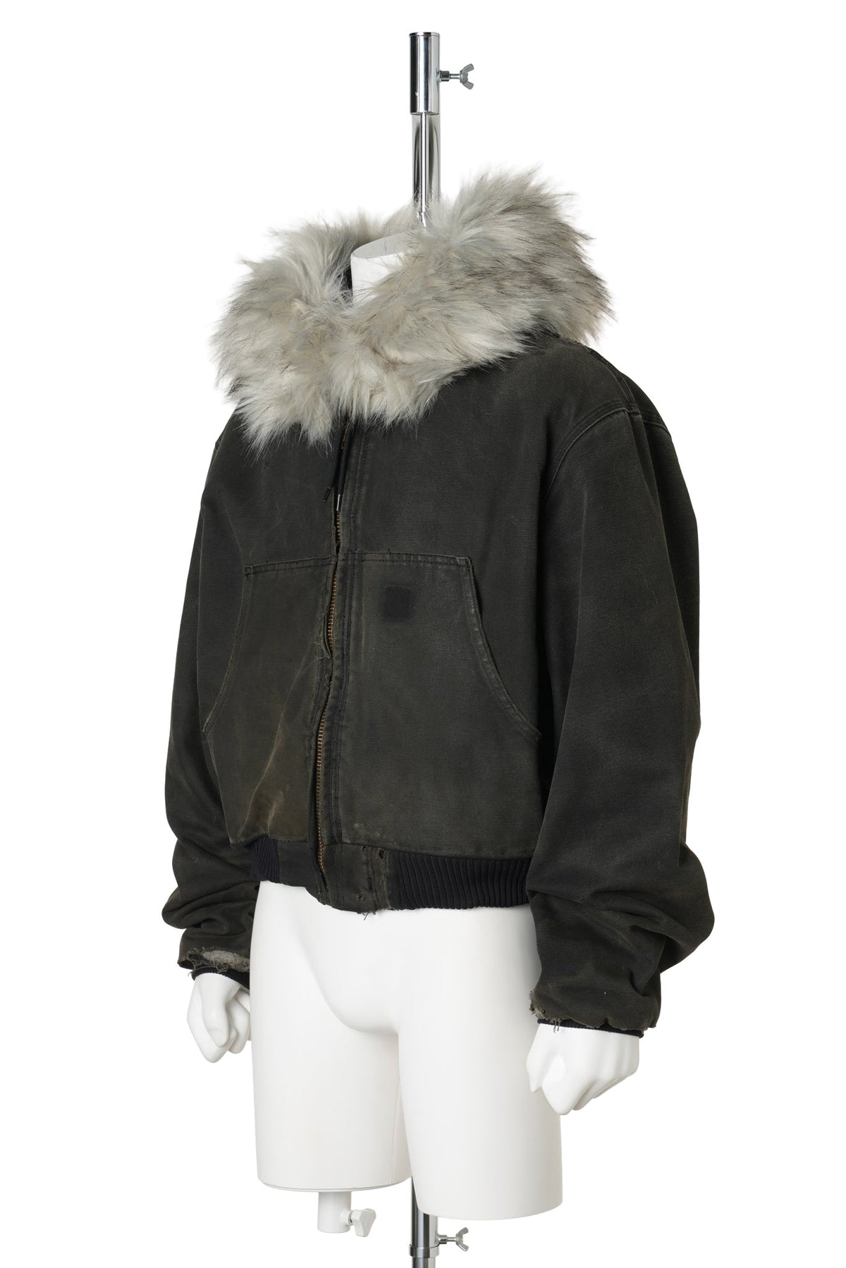 FUR WORK JACKET / DARK EARTH
