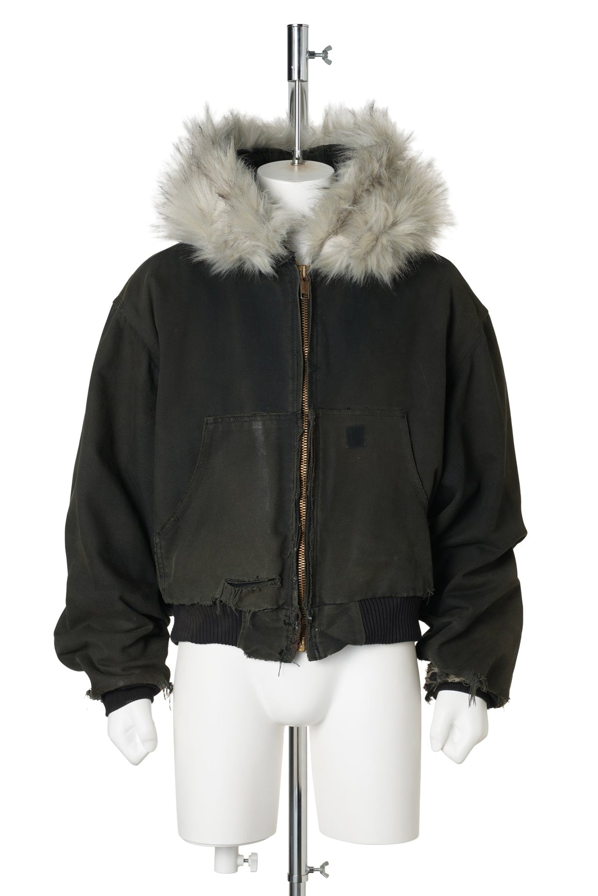 FUR WORK JACKET / DARK EARTH