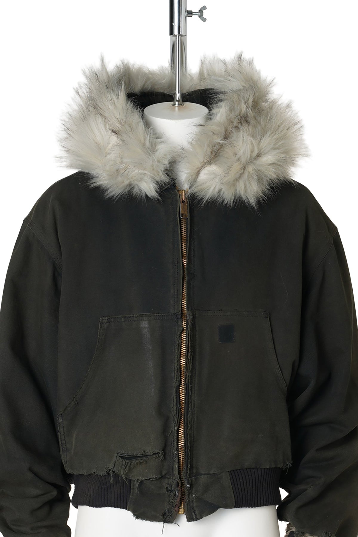 FUR WORK JACKET / DARK EARTH