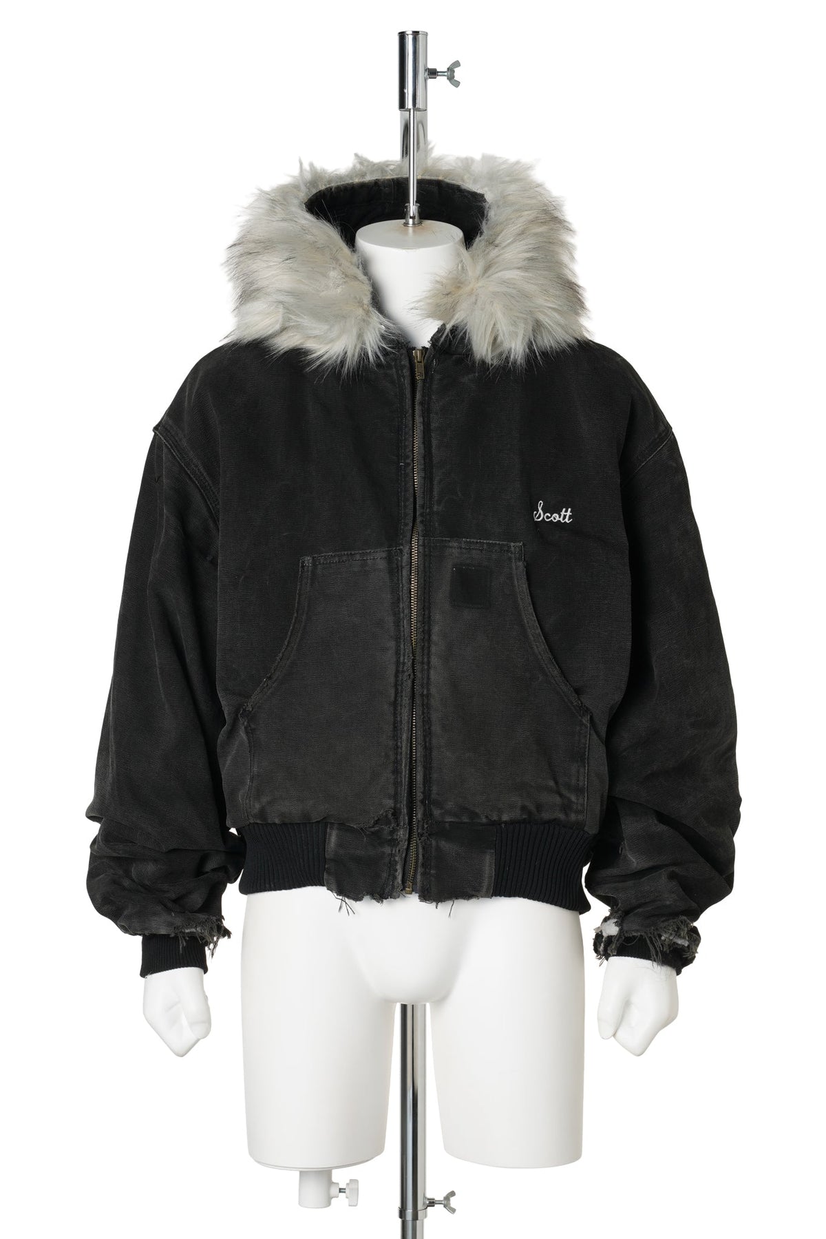 FUR WORK JACKET / DARK EARTH