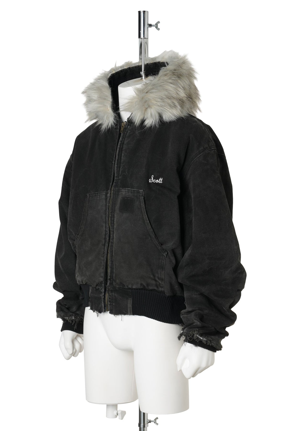 FUR WORK JACKET / DARK EARTH