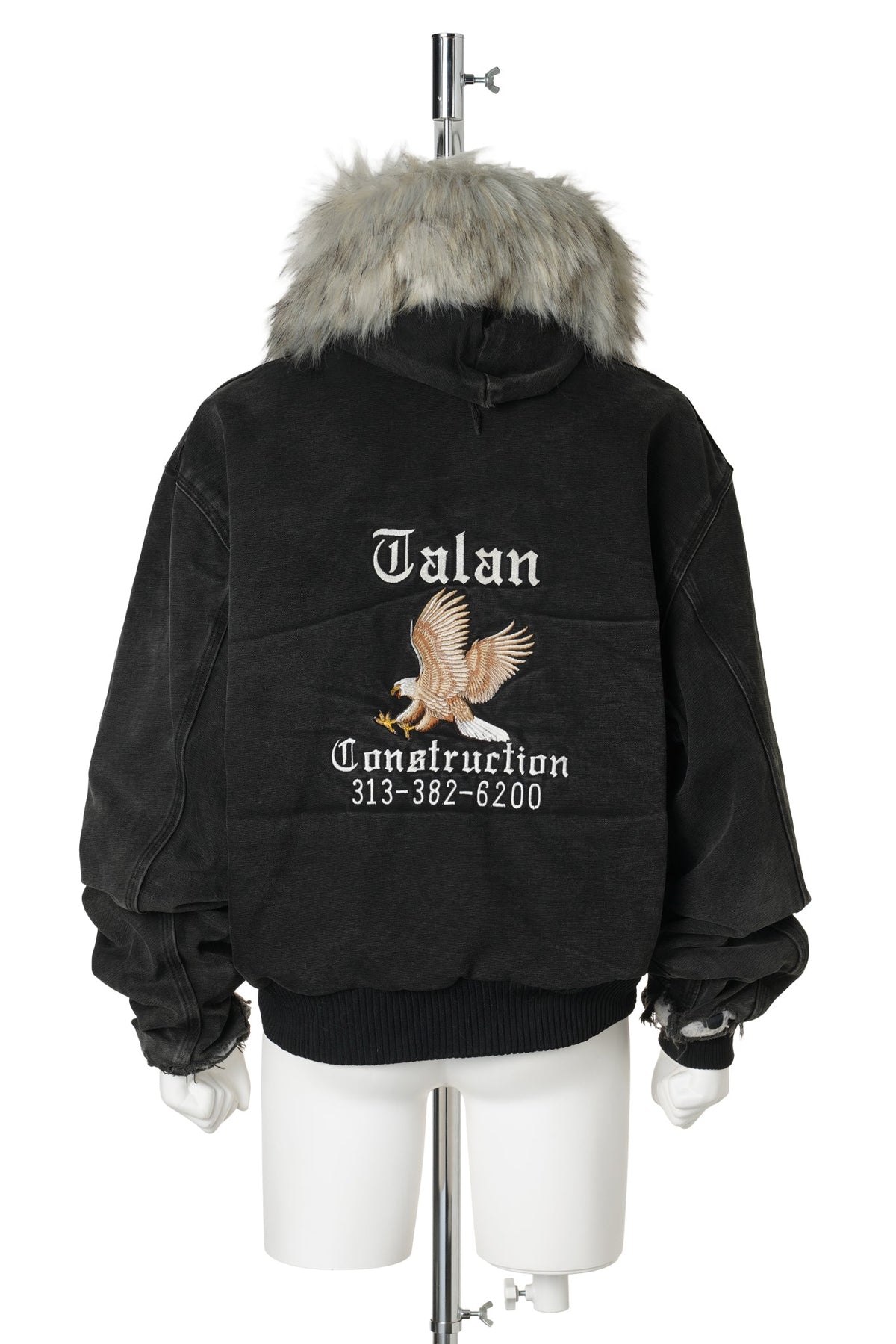 FUR WORK JACKET / DARK EARTH
