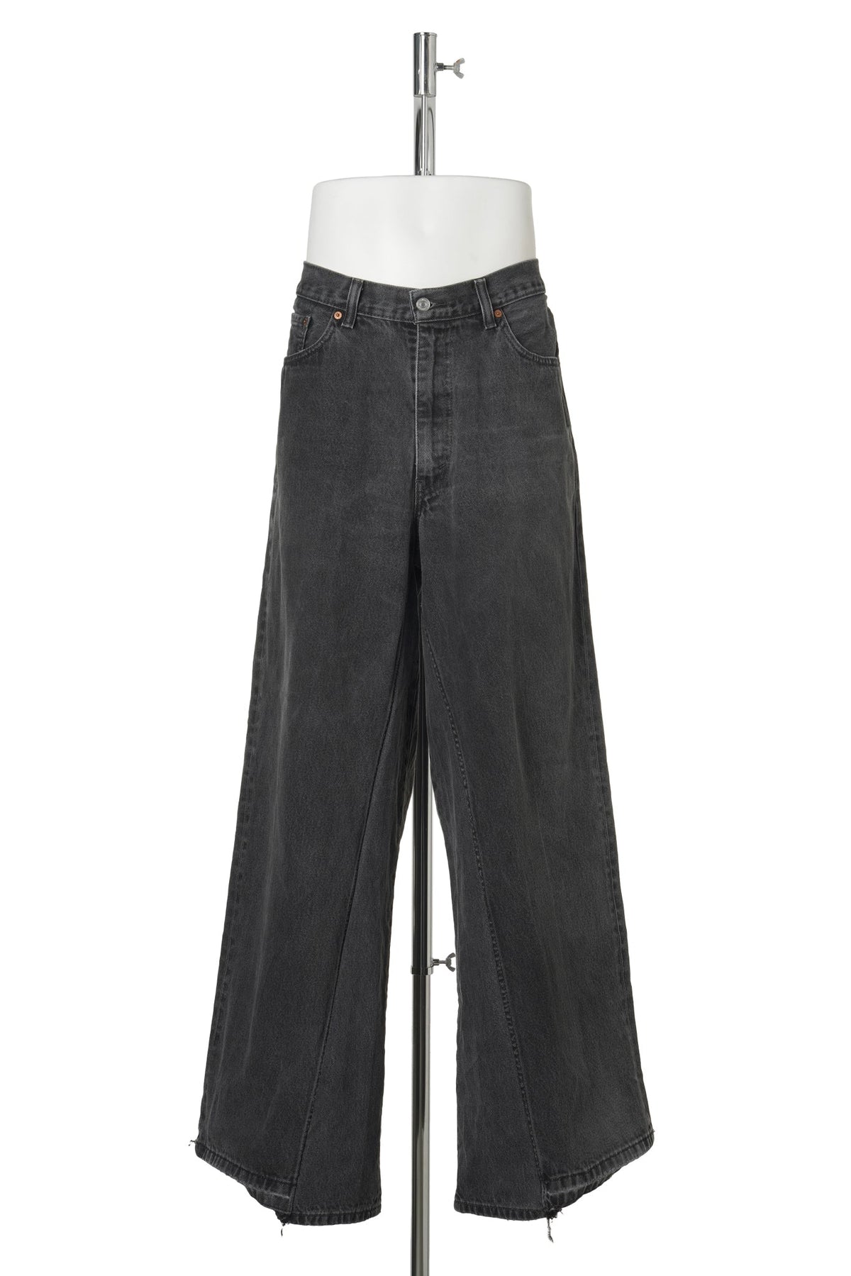 REWORKED BAGGY DENIM / BLACK