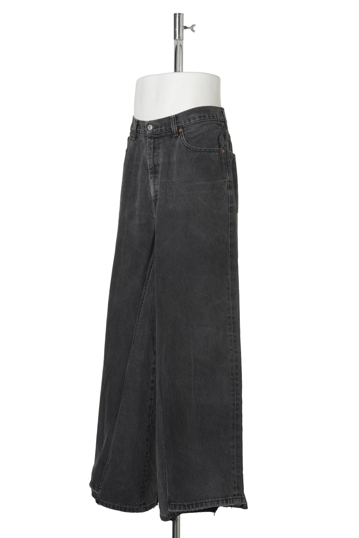 REWORKED BAGGY DENIM / BLACK