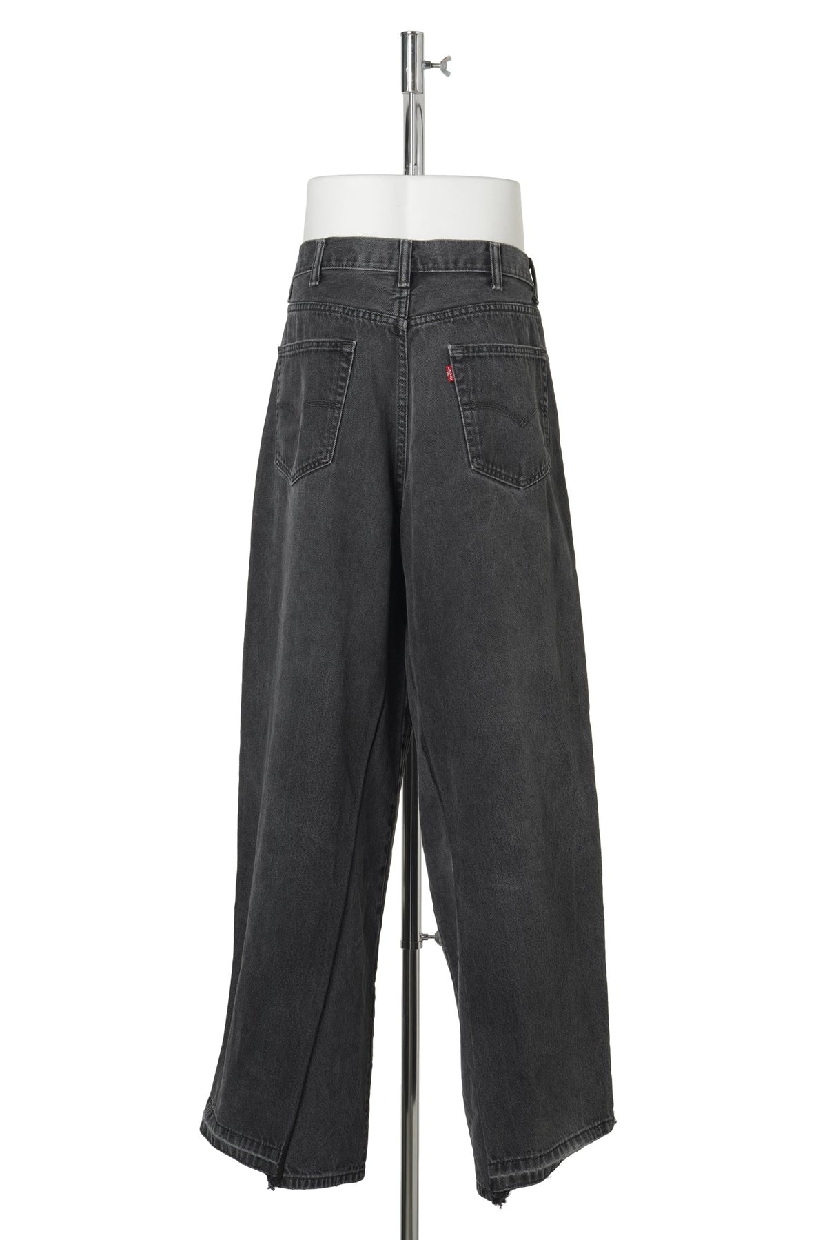 REWORKED BAGGY DENIM / BLACK