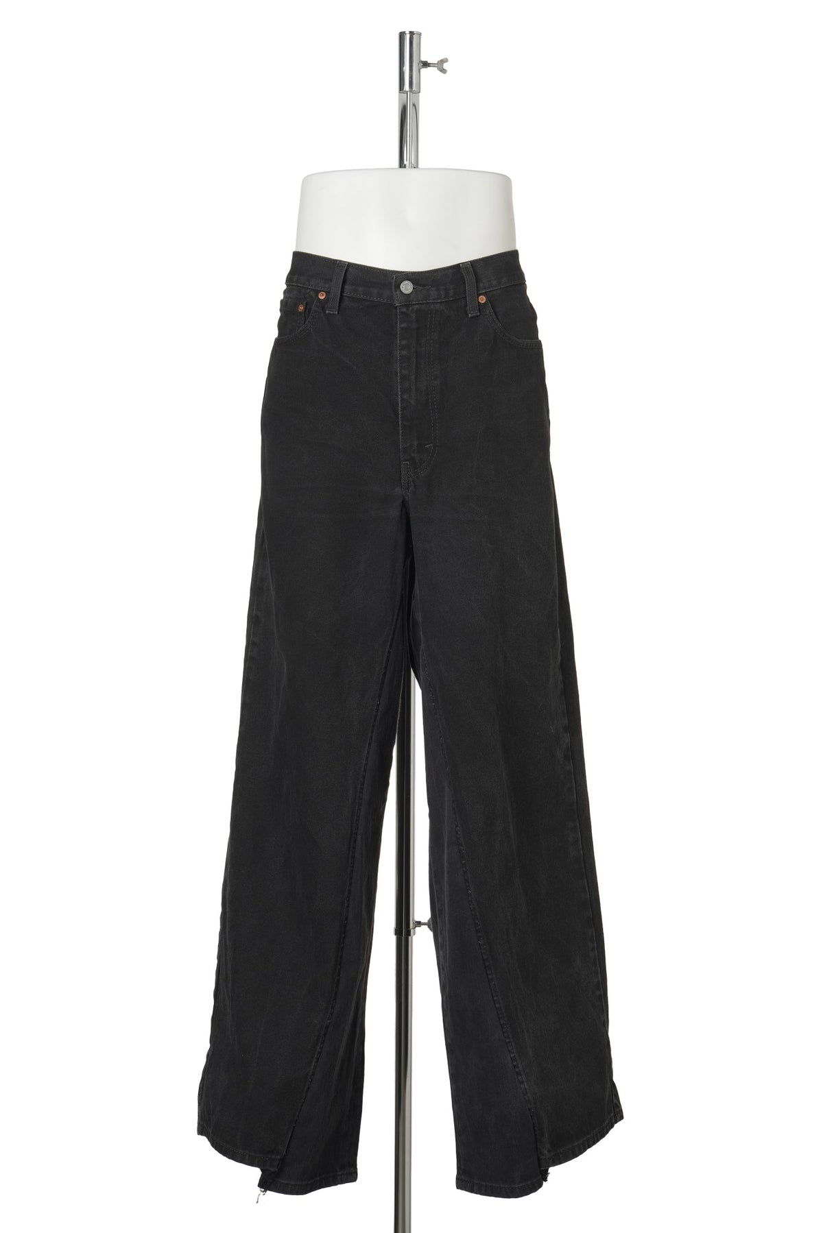 REWORKED BAGGY DENIM / BLACK