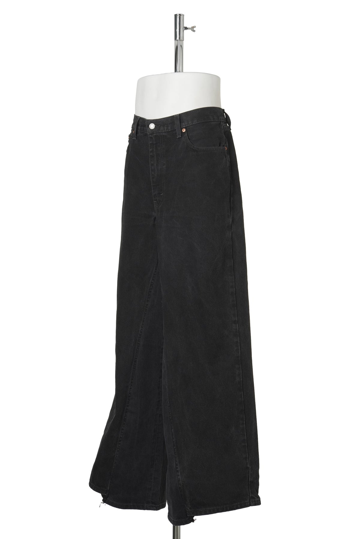 REWORKED BAGGY DENIM / BLACK