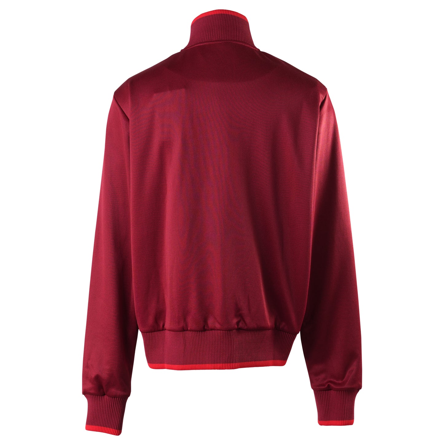 ESSENCE TRACK TOP / BURGUNDY RED