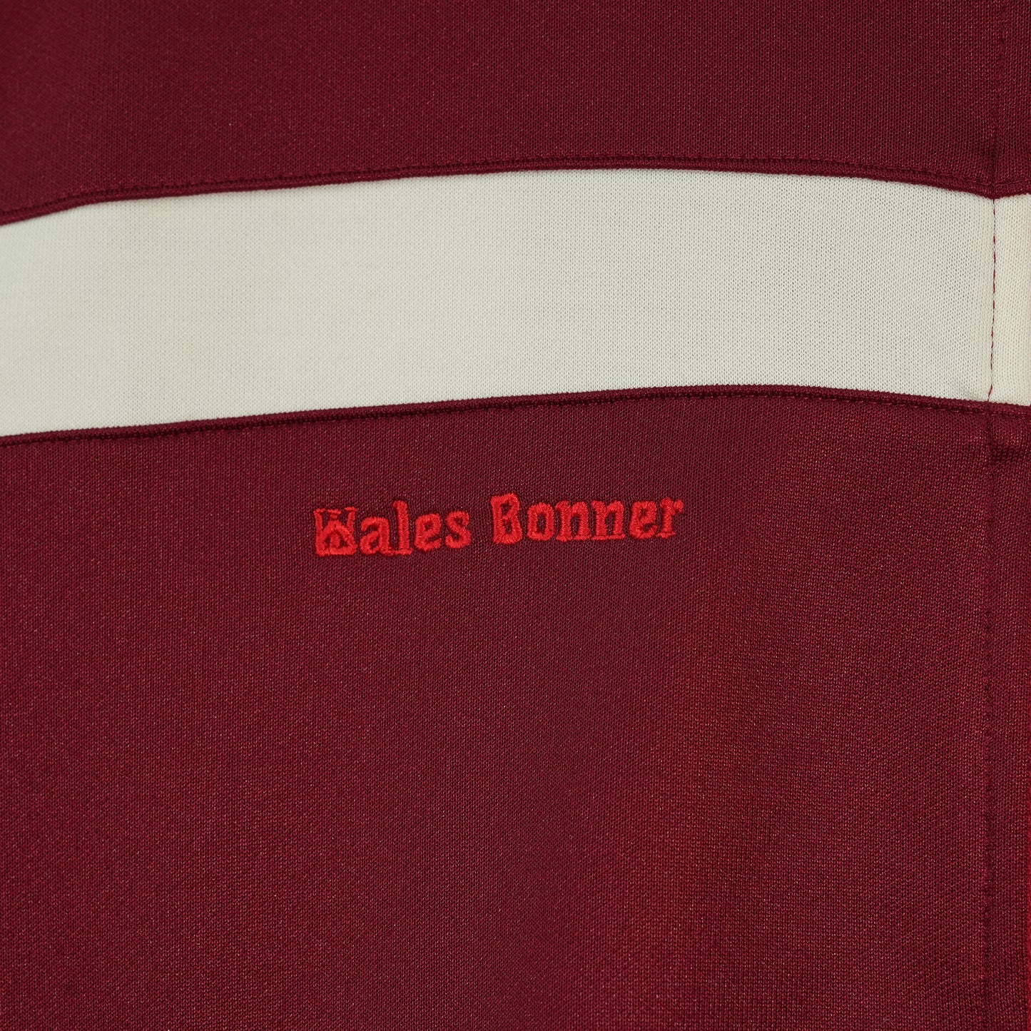 ESSENCE TRACK TOP / BURGUNDY RED