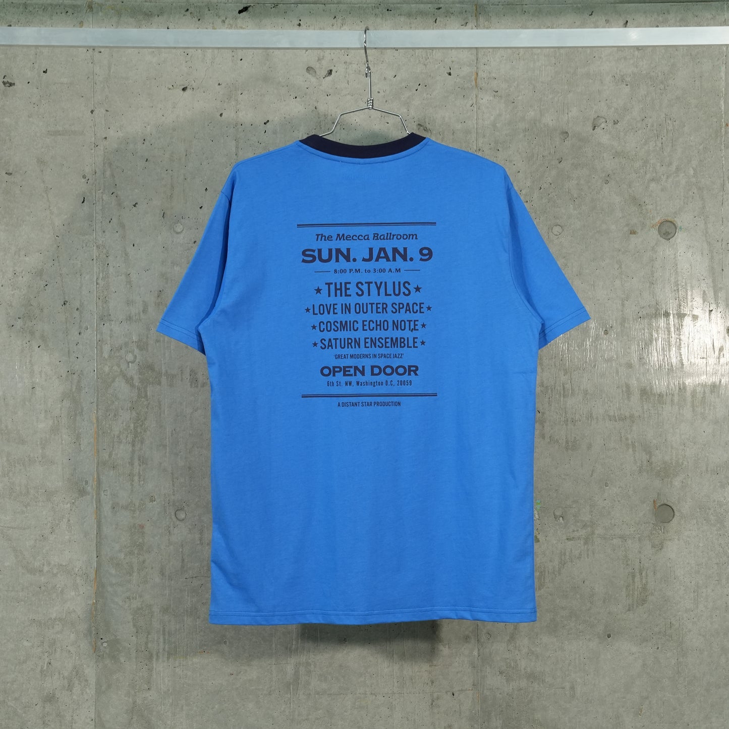 SATURN T SHIRT / BLUE