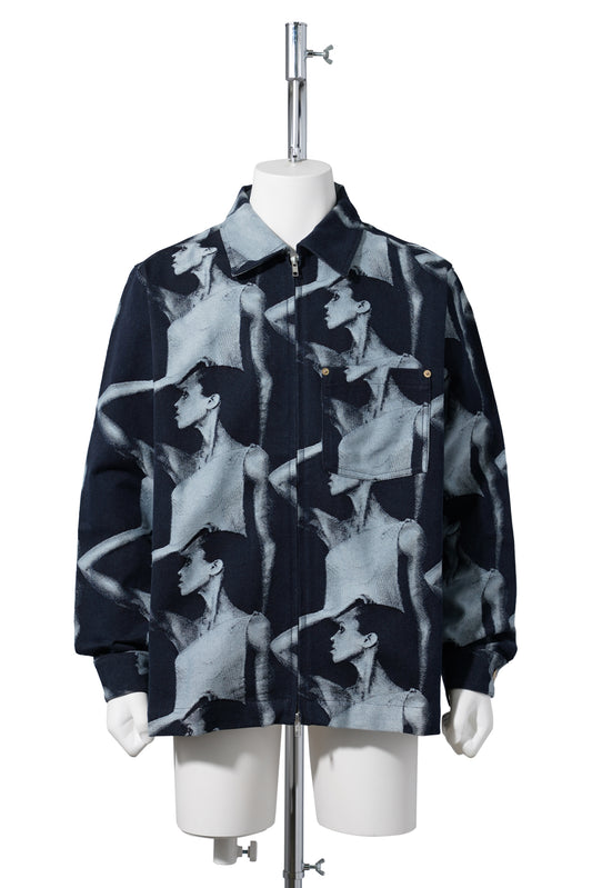 JET ZIP JACKET / INDIGO