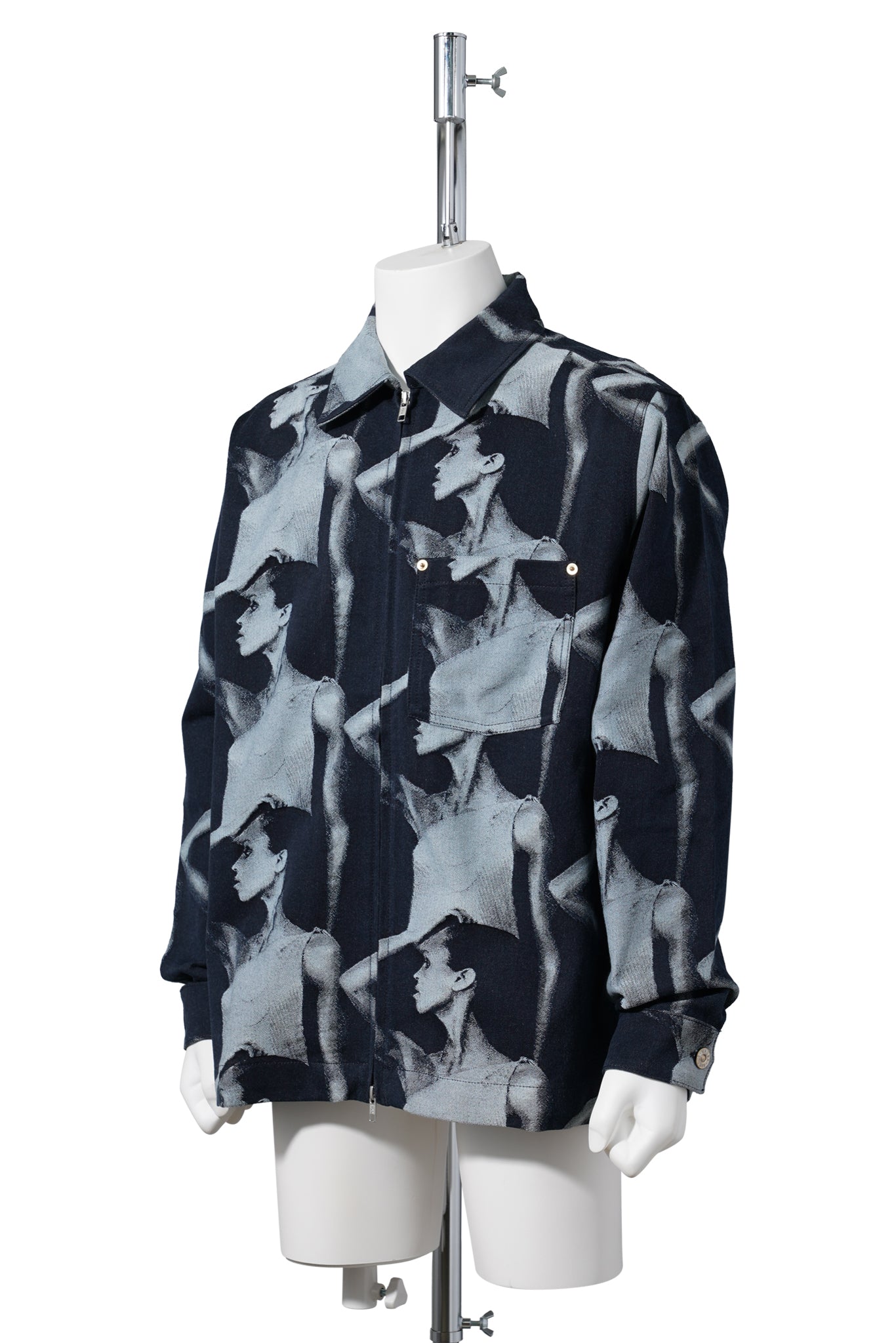 JET ZIP JACKET / INDIGO