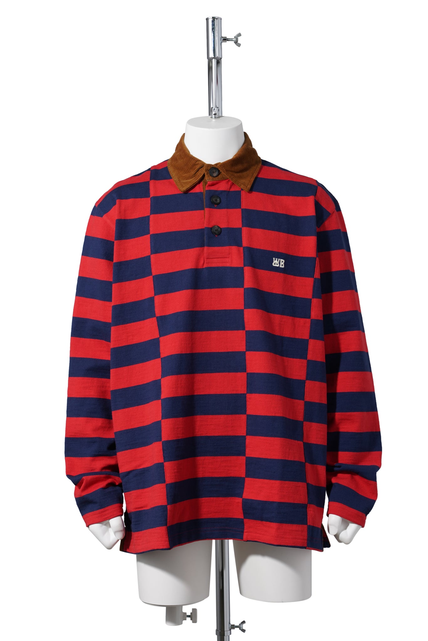 CITY POLO / RED/NAVY
