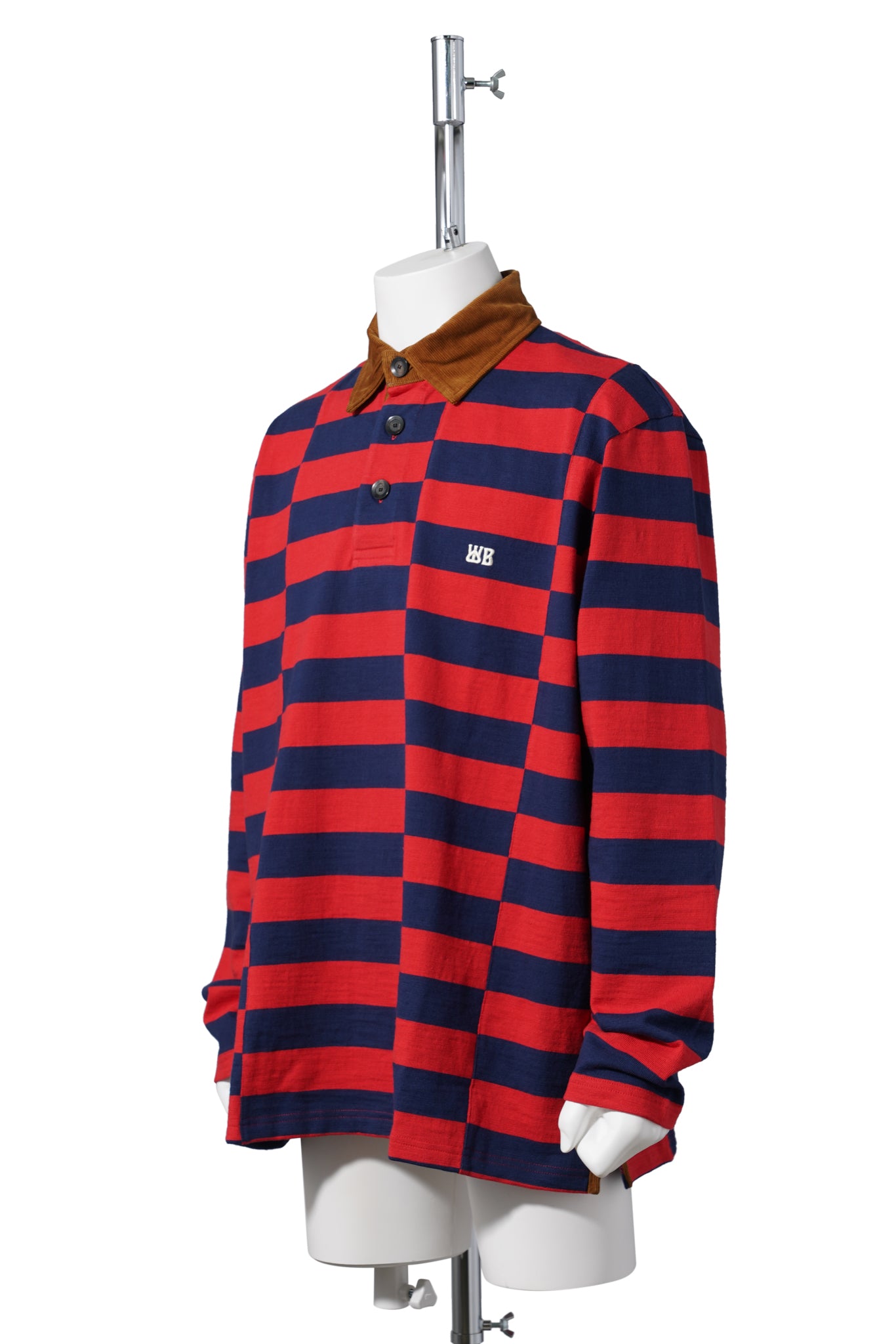 CITY POLO / RED/NAVY