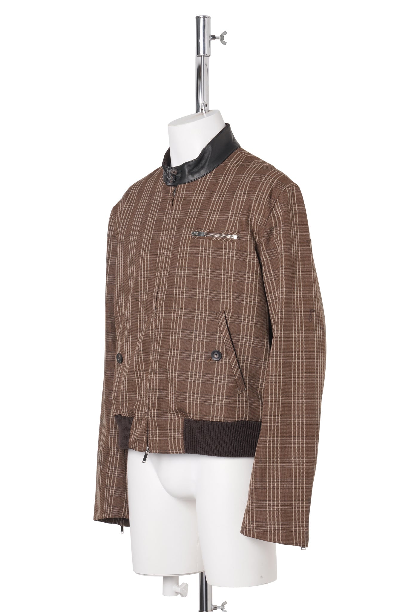 AXIS JACKET / UMBER/IVORY/BLACK