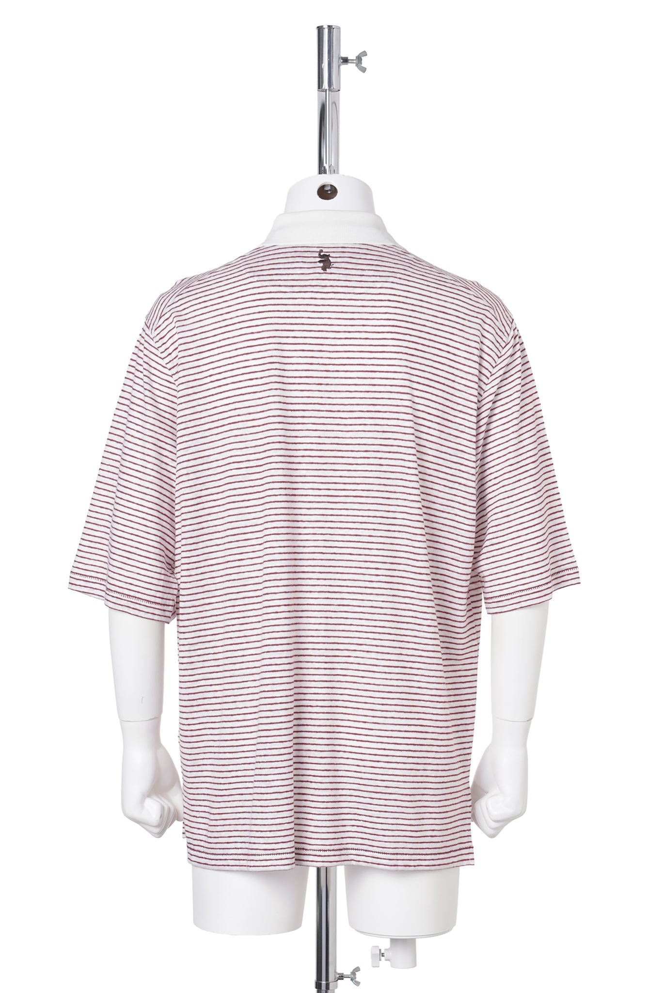 BASK POLO / IVORY/WINE
