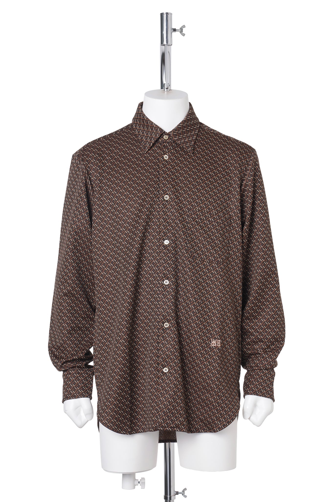 DOSHI SHIRT / BROWN/CARAMEL/CAMEL
