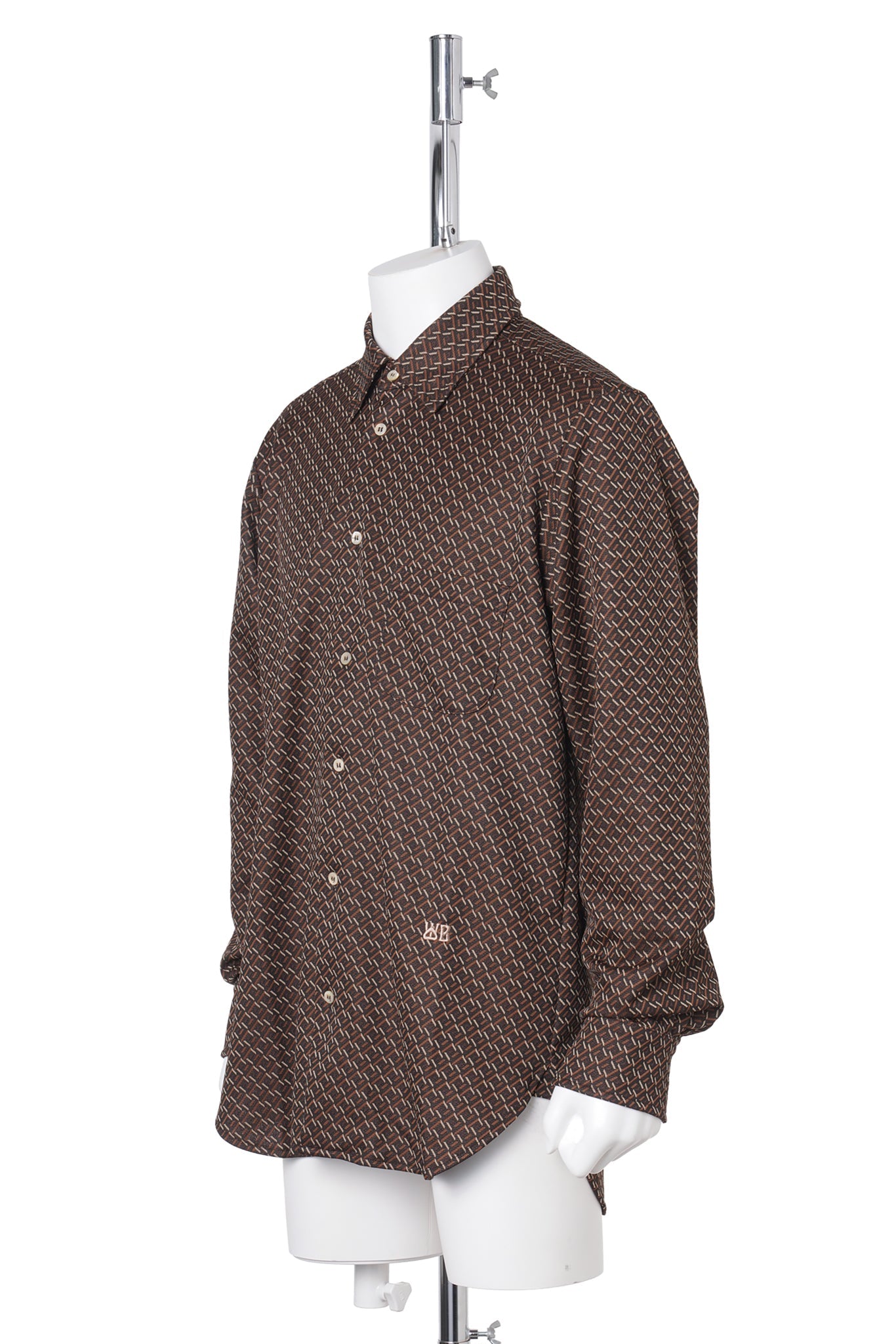 DOSHI SHIRT / BROWN/CARAMEL/CAMEL