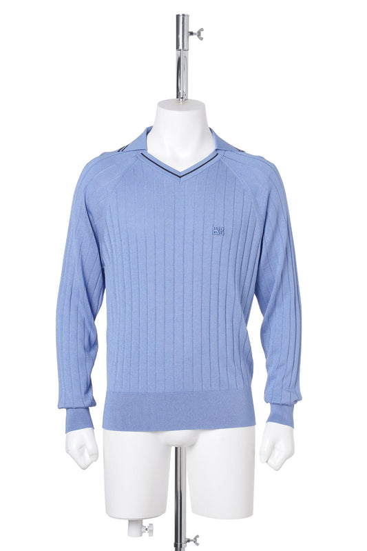 ROOTS POLO SHIRT / ATLANTIC BLUE