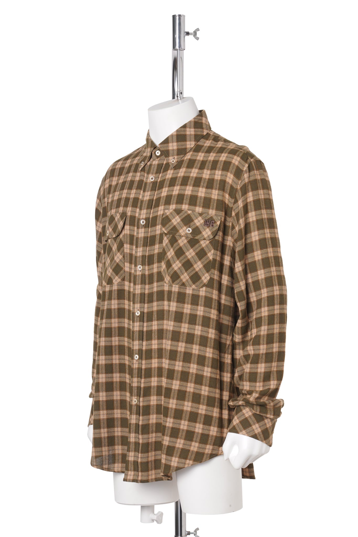 CANOPY SHIRT / JADE/OCRE/OYSTER