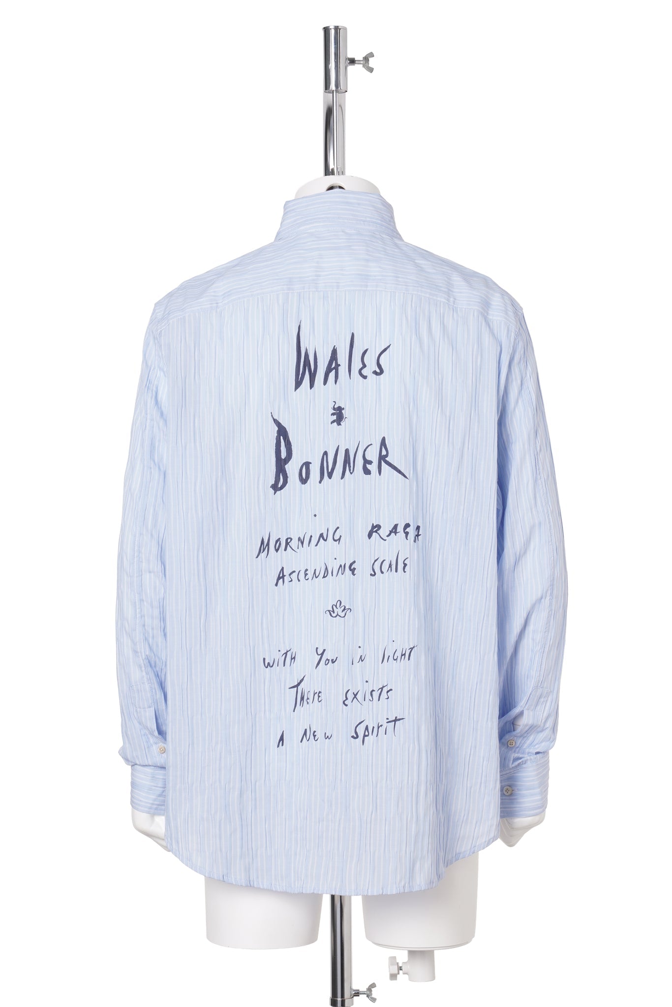 ATLANTIC SHIRT / CORNFLOWER BLUE/WHITE