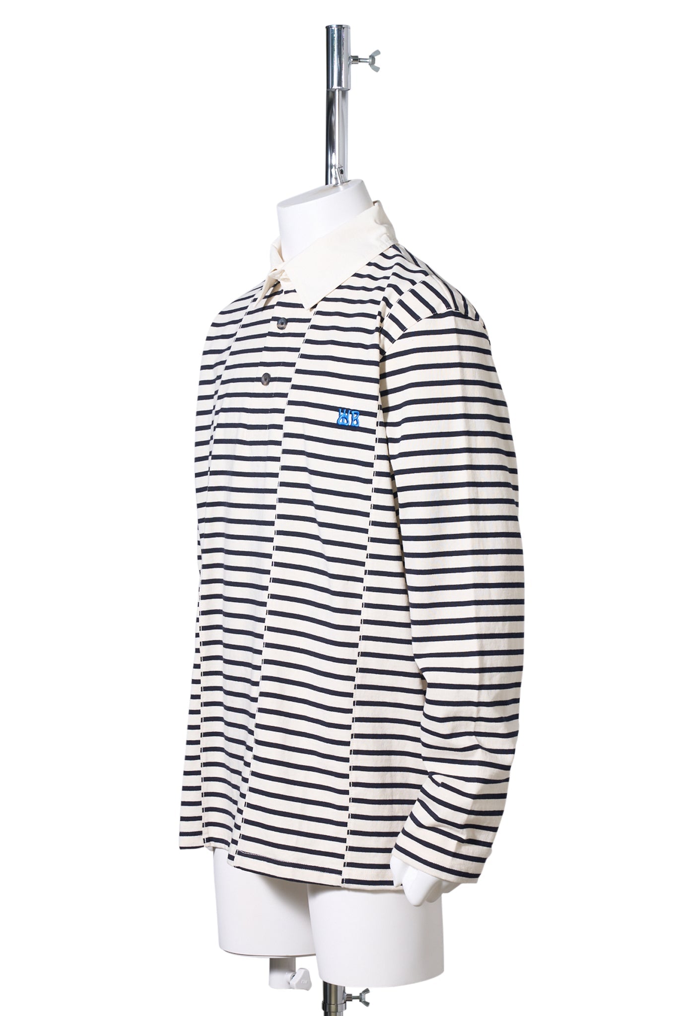 CITY POLO / IVORY/NAVY