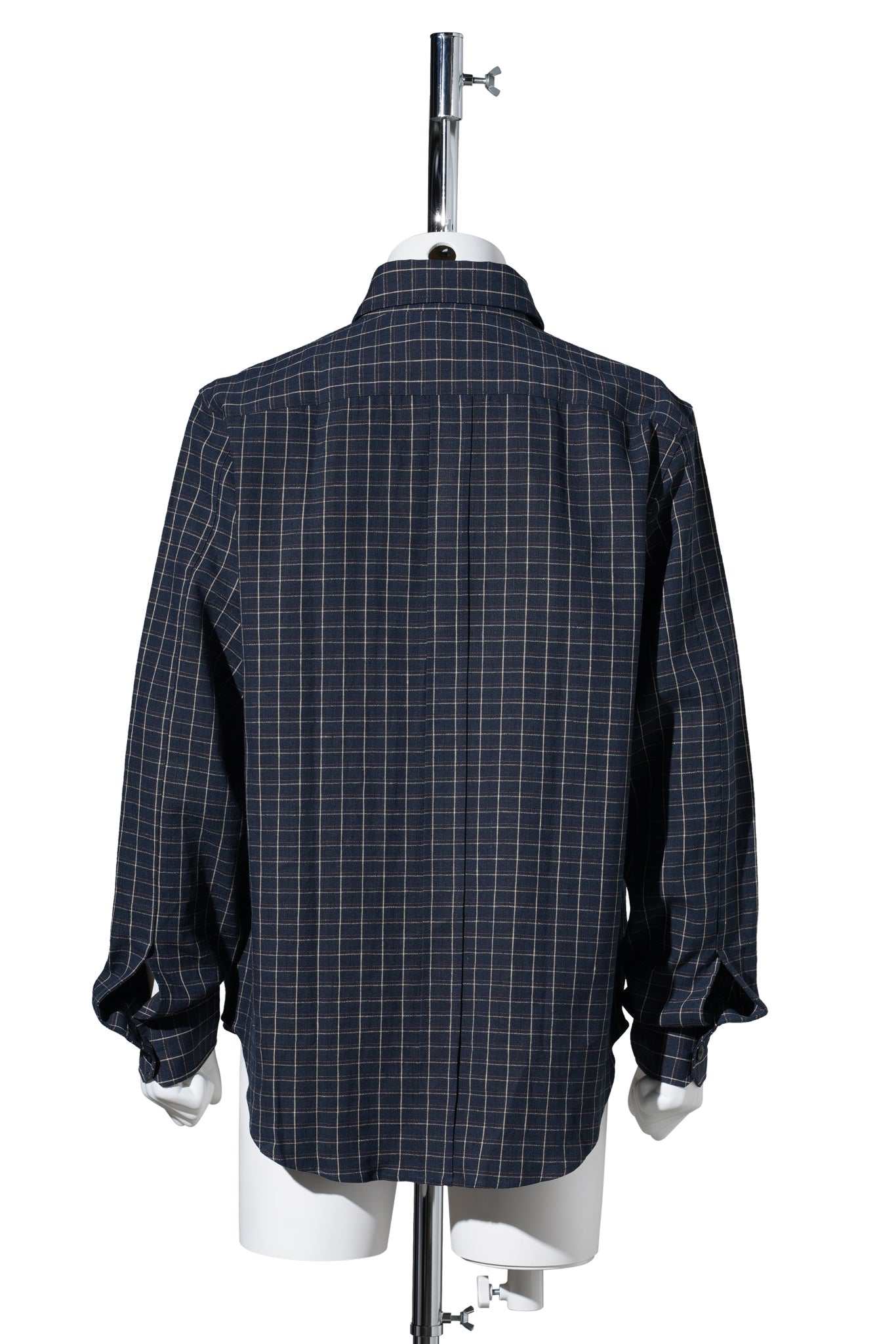 LONDON SHIRT / NAVY/IVORY/RUST