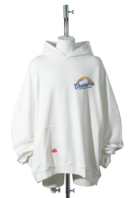 FABULOSO WILLY HOOLIGANHOODIE / WHITE