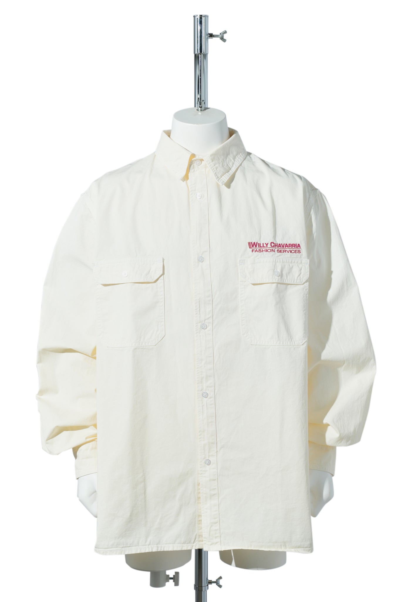 CORCORAN LS SHIRT / WHITE