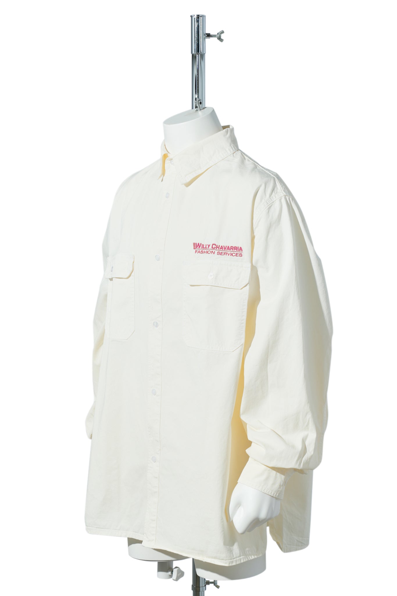 CORCORAN LS SHIRT / WHITE