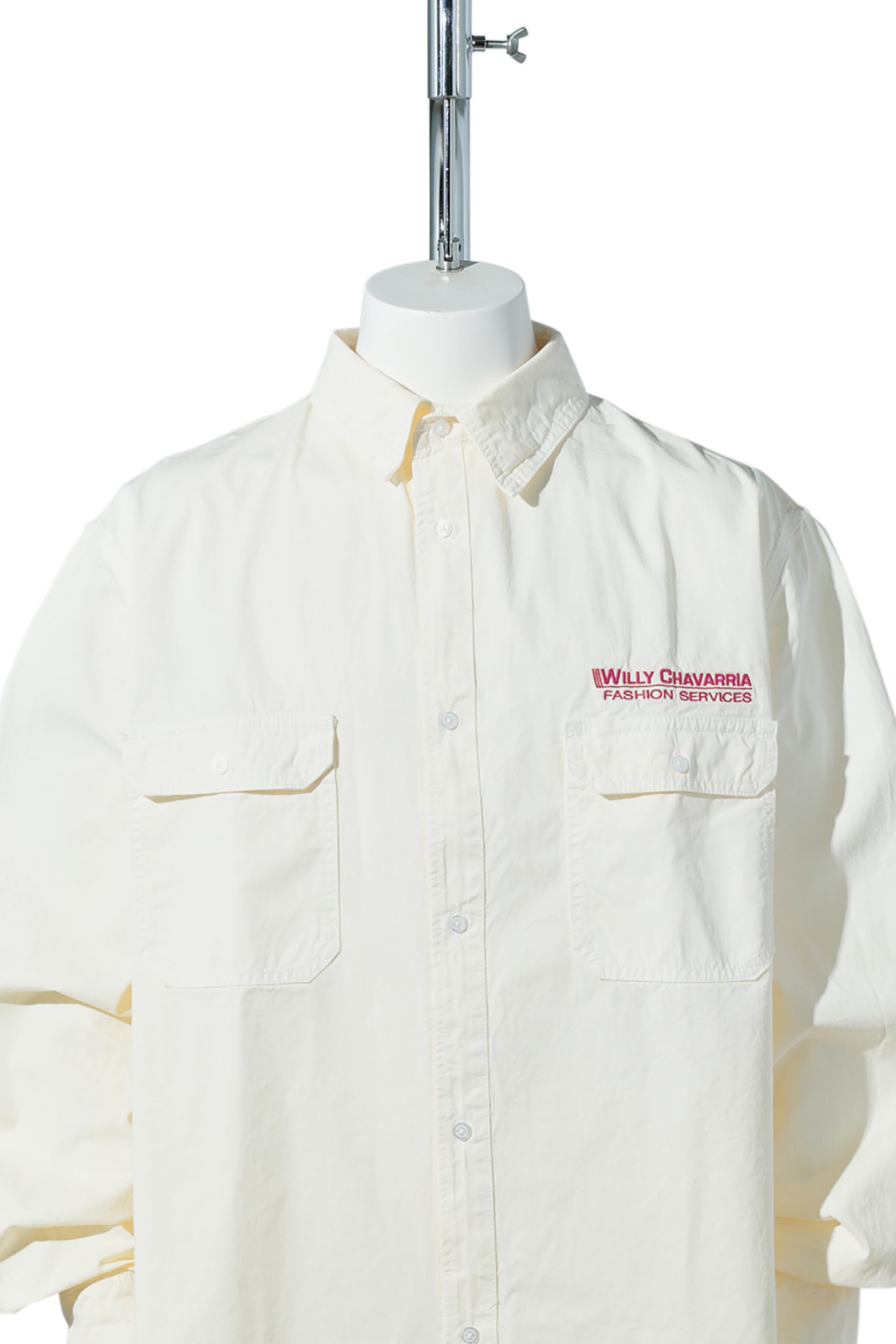 CORCORAN LS SHIRT / WHITE