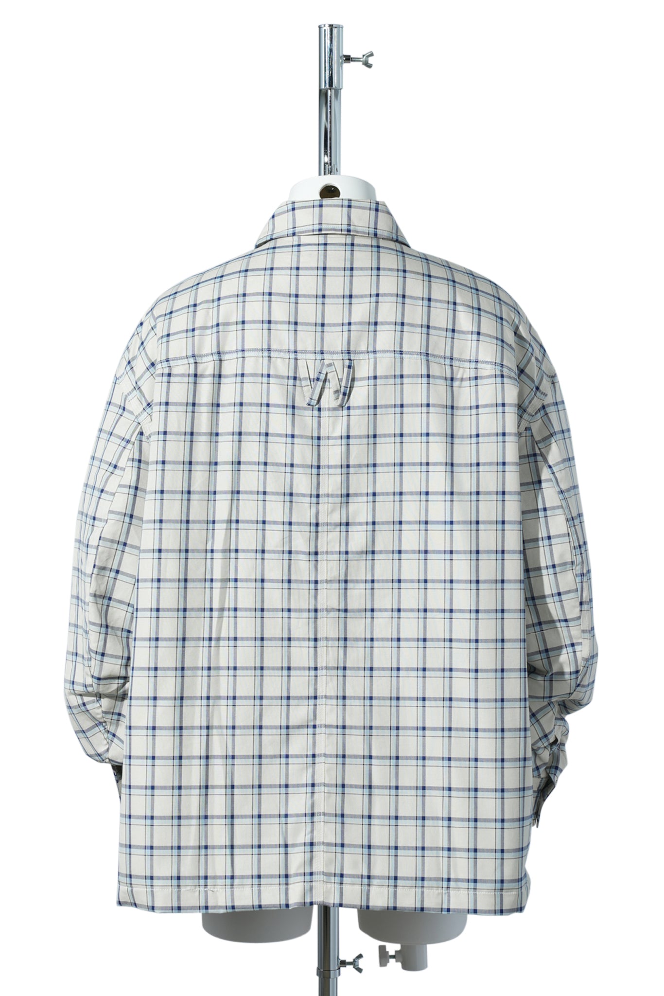 QUILTED OVERSHIRT / LIGHT BLUE