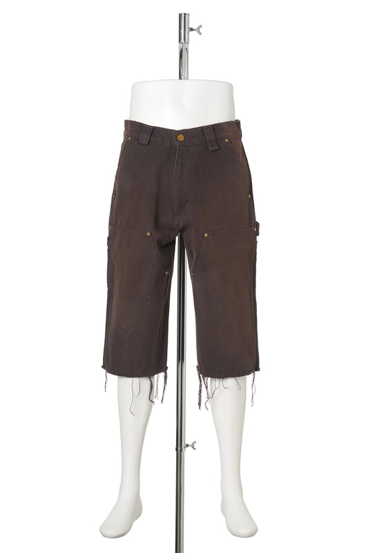 WORKWEAR CARPENTER SHORT / UNIFORM BROWN